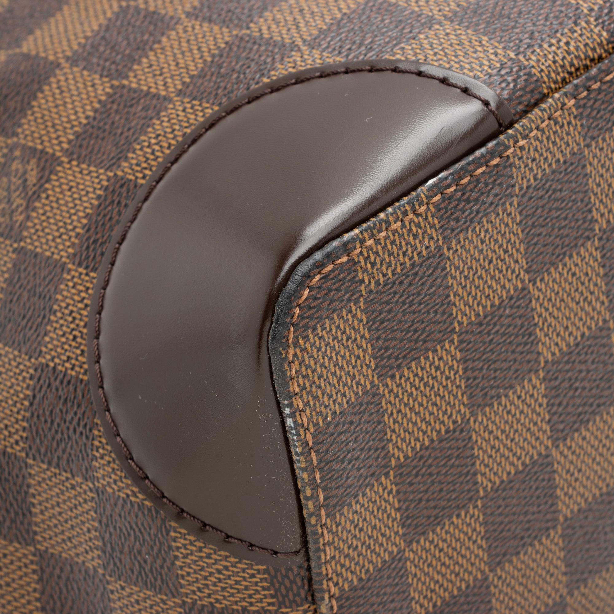 Louis Vuitton Damier Ebene Hampstead MM Tote (SHF-23553)