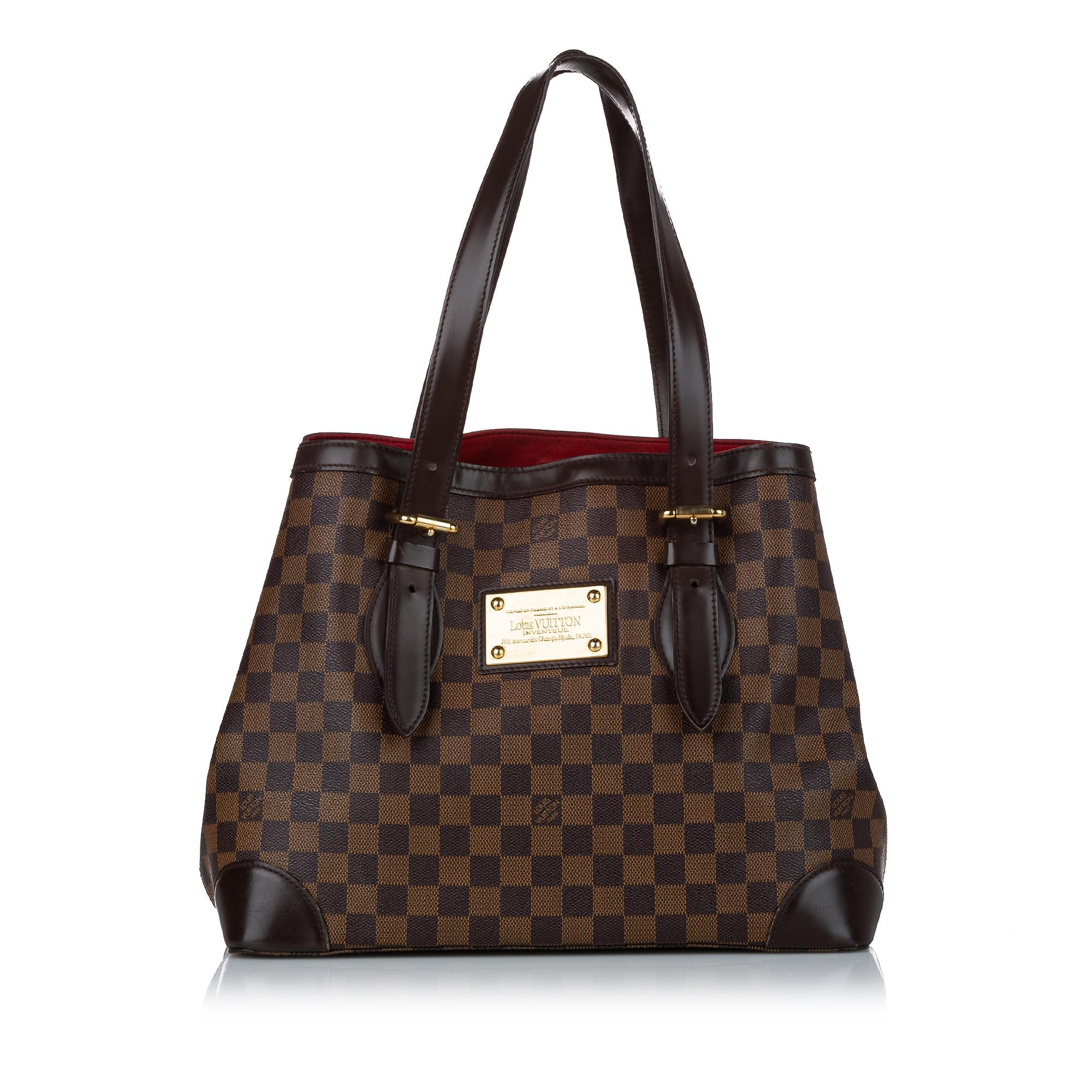 Louis Vuitton Damier Ebene Hampstead MM (SHG-29427)