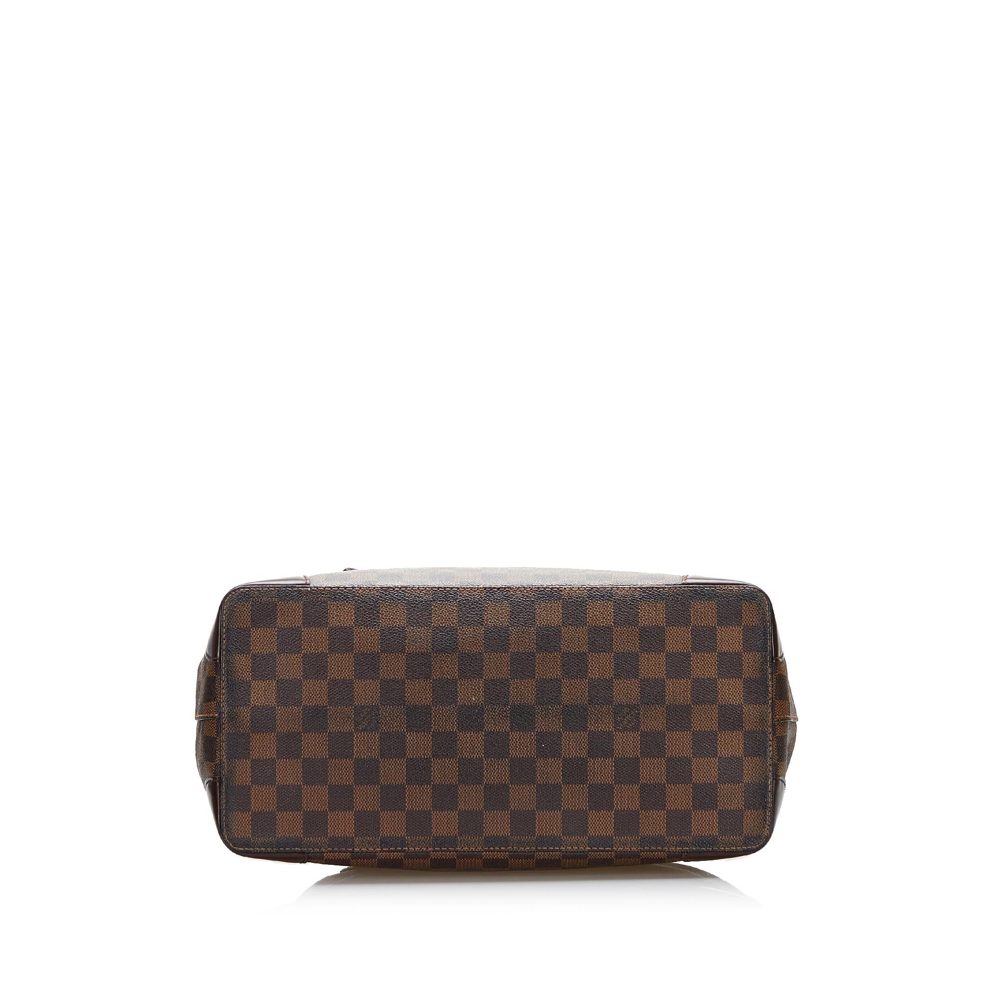 Louis Vuitton Damier Ebene Hampstead MM (SHG-37809)