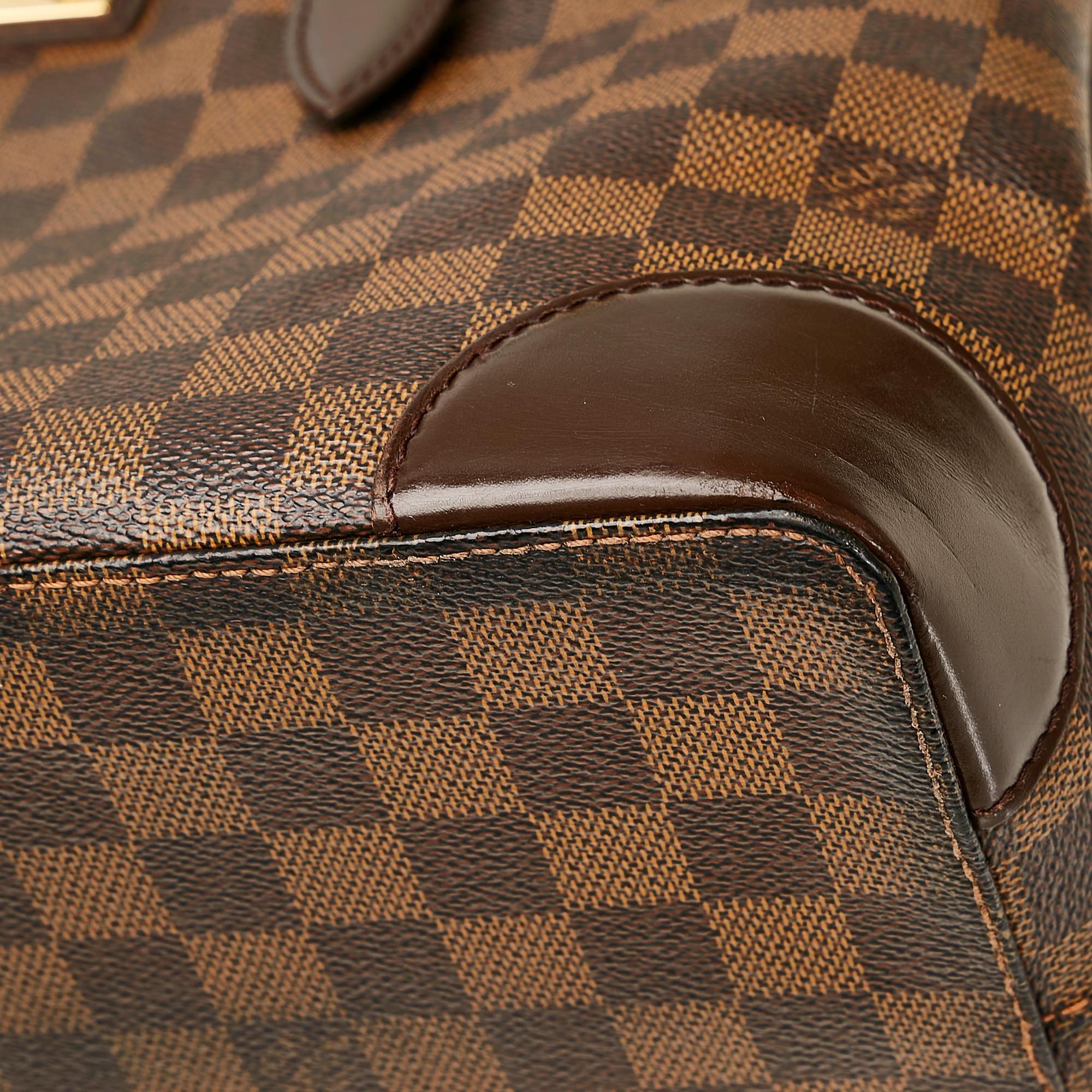 Louis Vuitton Damier Ebene Hampstead MM (SHG-37809)