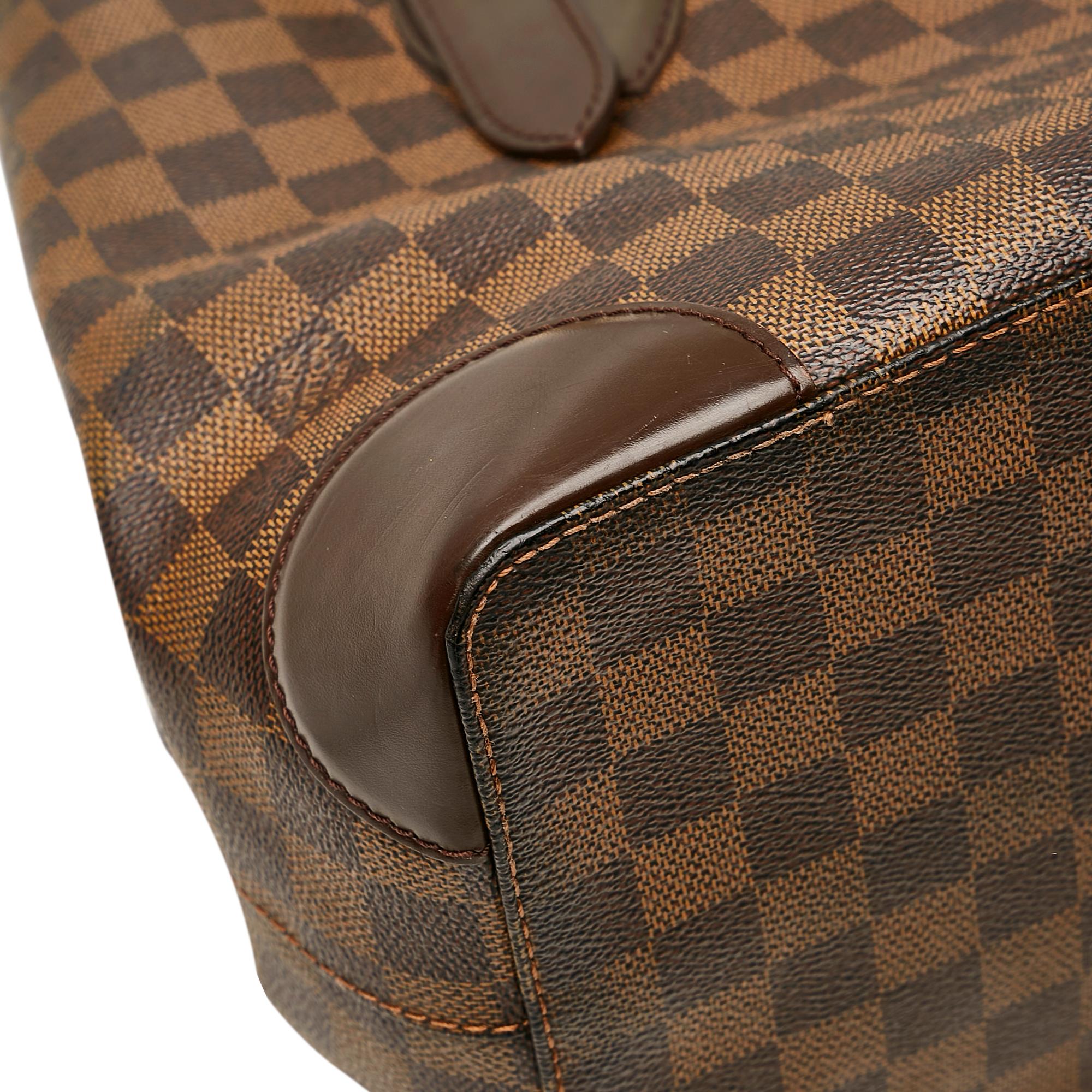 Louis Vuitton Damier Ebene Hampstead MM (SHG-37809)