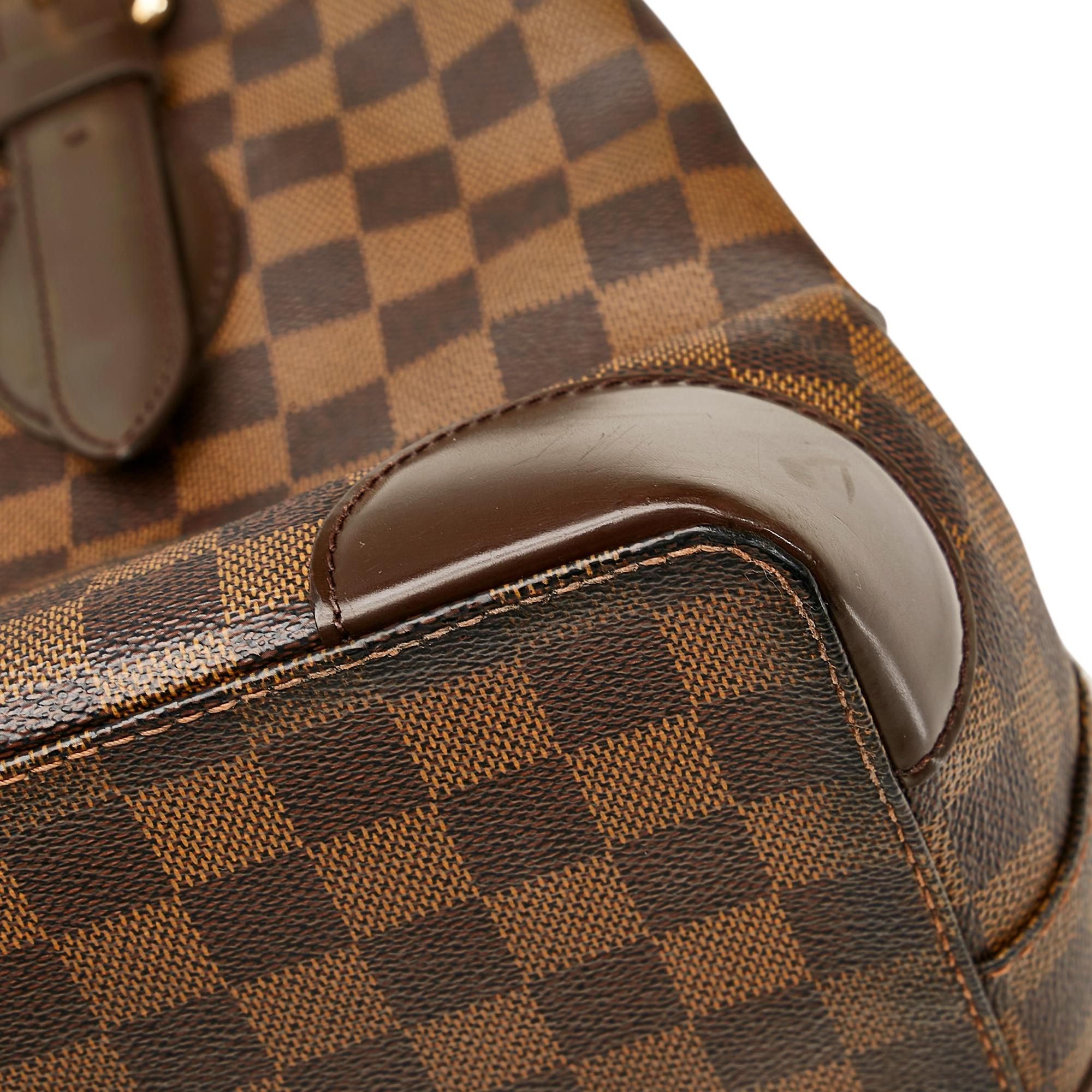 Louis Vuitton Damier Ebene Hampstead MM (SHG-37809)