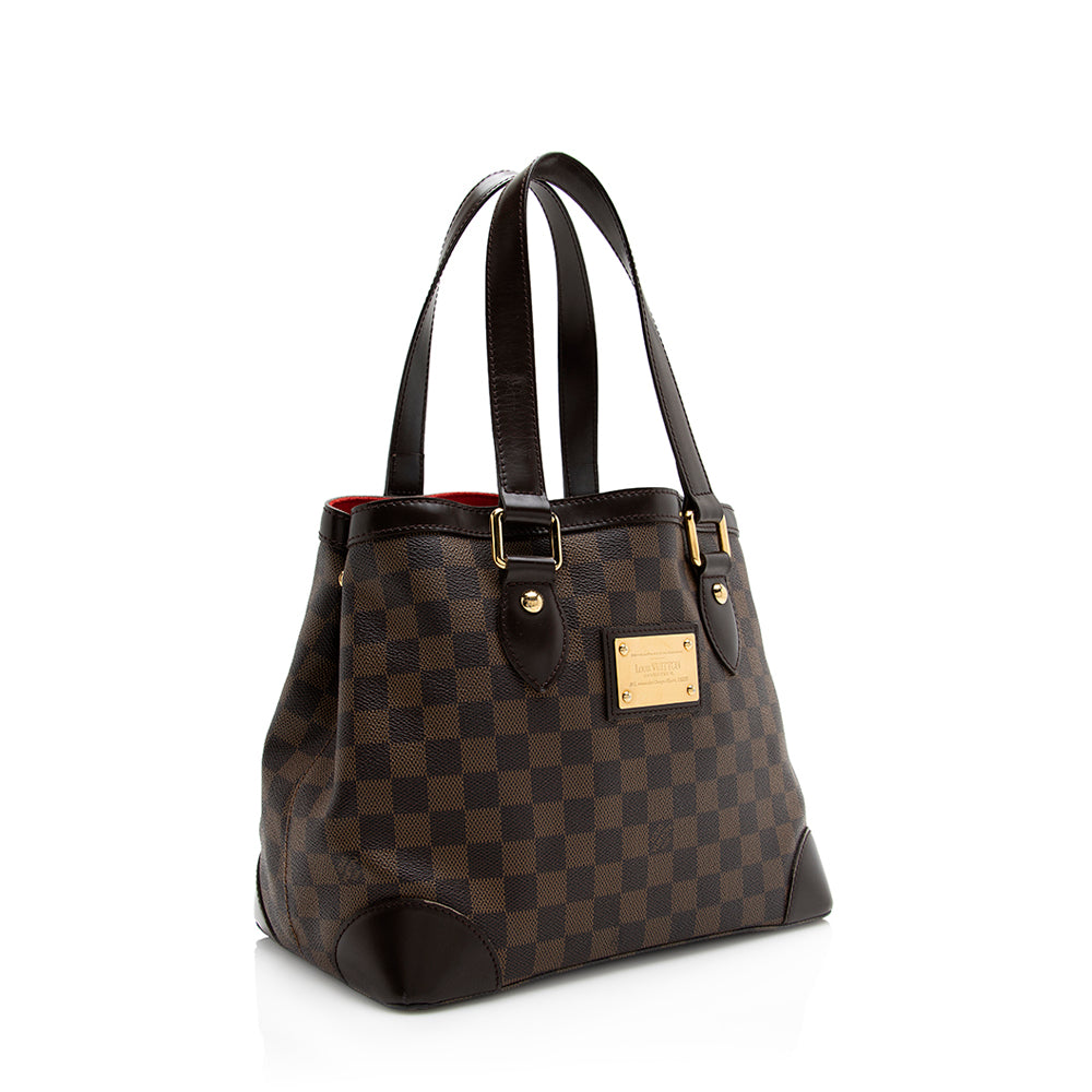 Louis Vuitton Damier Ebene Hampstead PM Tote (SHF-21148)