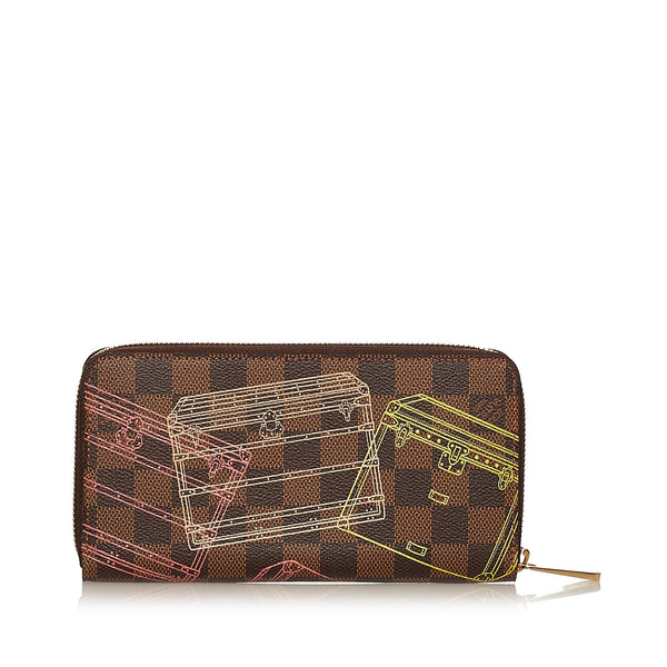 Louis Vuitton - Authenticated Zippy Wallet - Brown for Women, Never Worn