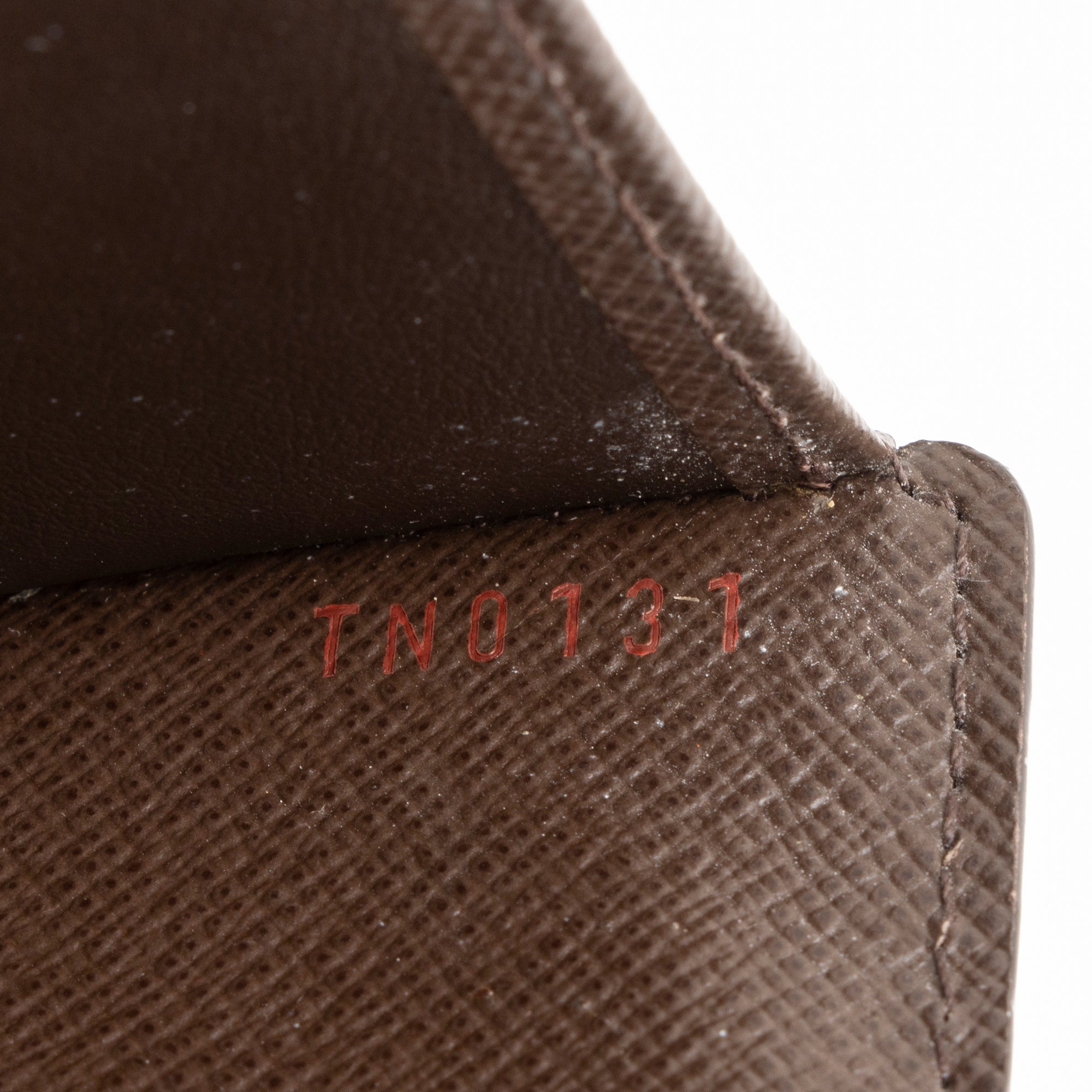 Louis Vuitton Damier Ebene Joey Wallet (SHF-39pdT1)