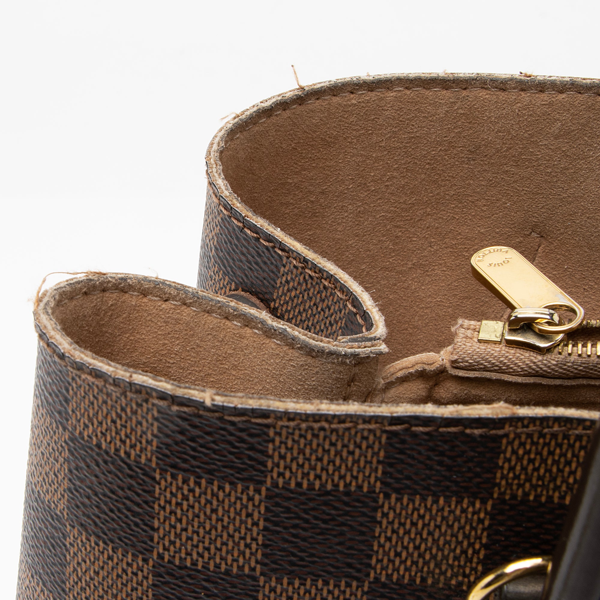 Louis Vuitton Damier Ebene Kensington Tote (SHF-23308)