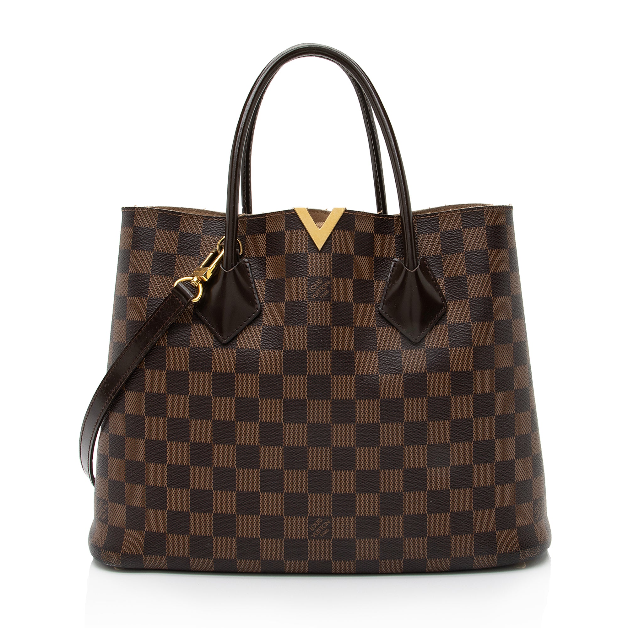 Louis Vuitton Damier Ebene Kensington Tote (SHF-23308)