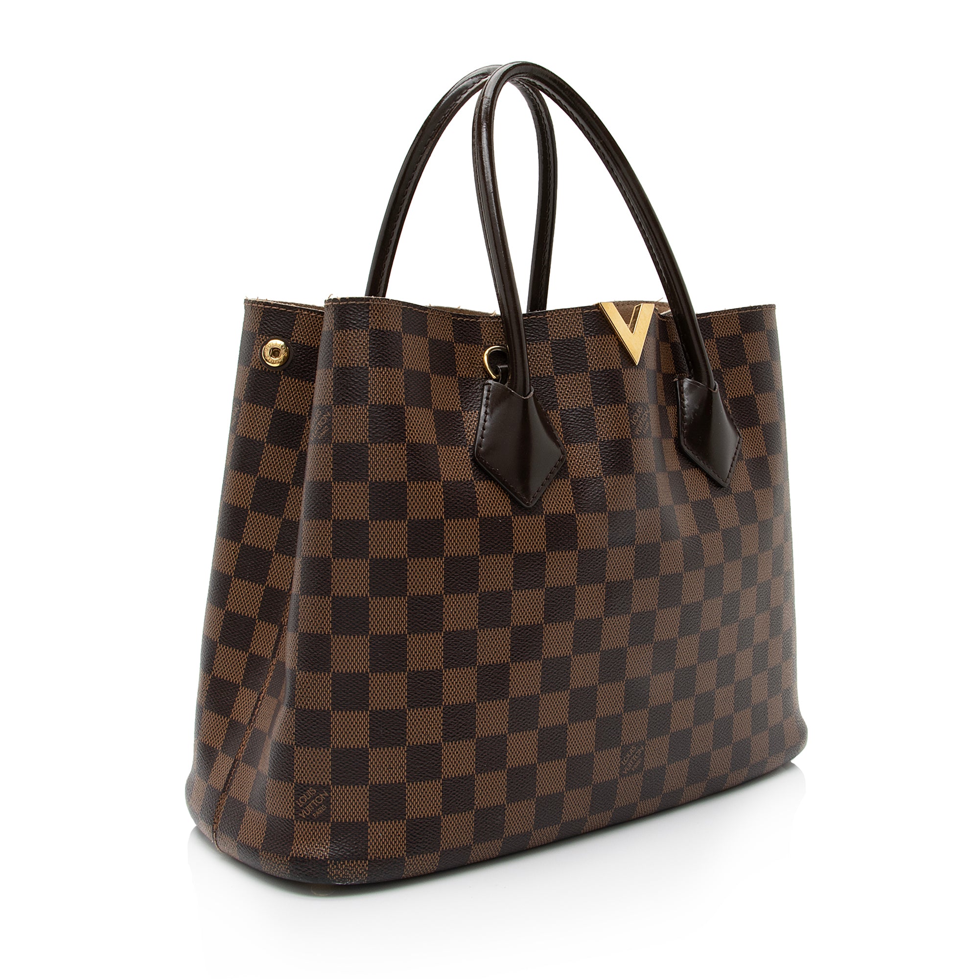 Louis Vuitton Damier Ebene Kensington Tote (SHF-23308)