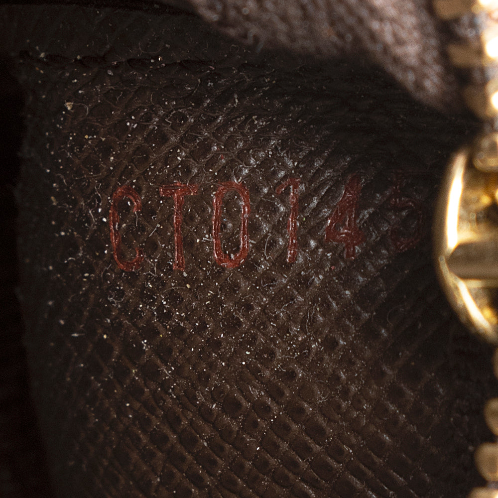 Louis Vuitton Damier Ebene Key Pouch (SHF-21041)