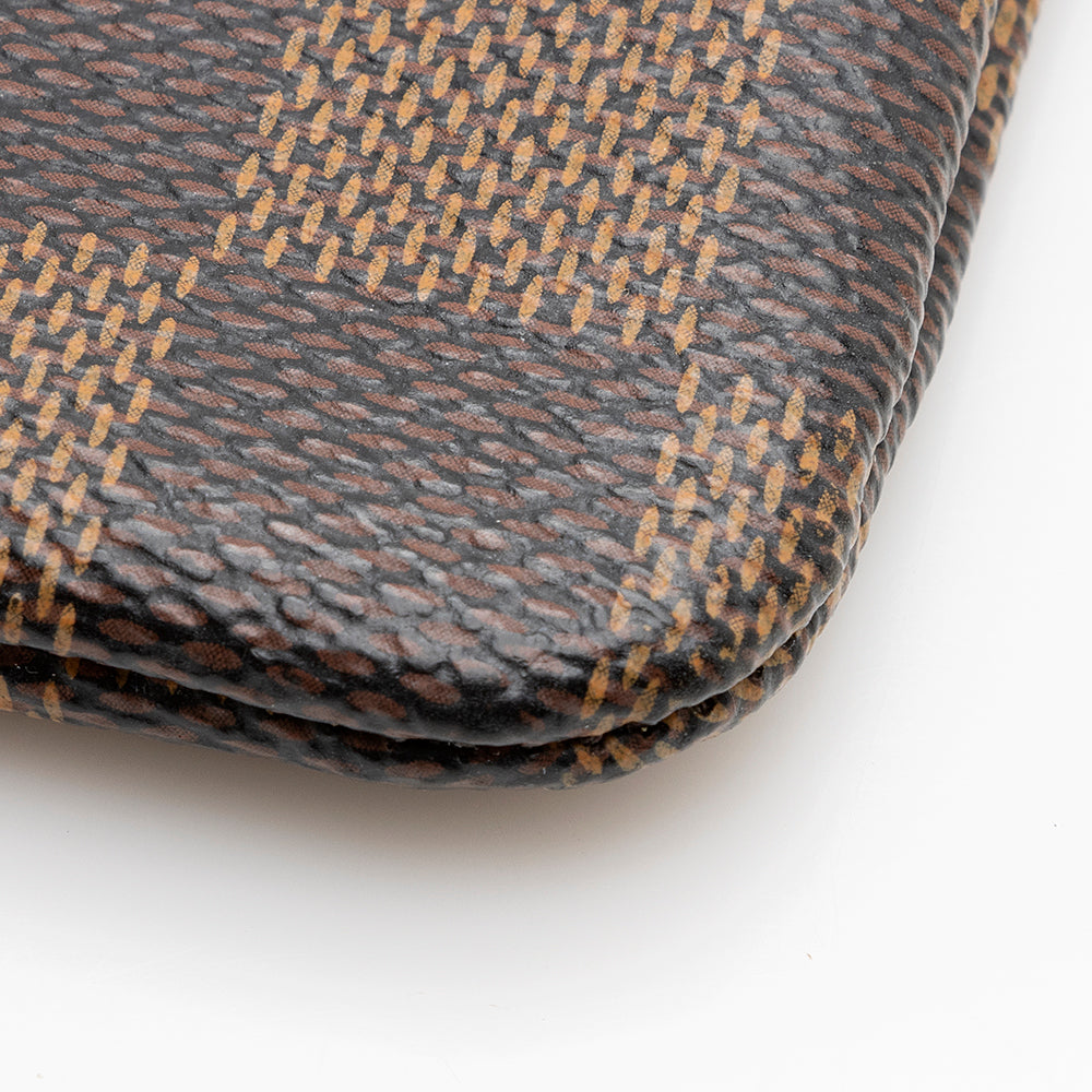 Louis Vuitton Damier Ebene Key Pouch (SHF-21041)