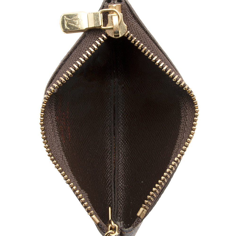 Louis Vuitton Damier Ebene Key Pouch (SHF-21041)