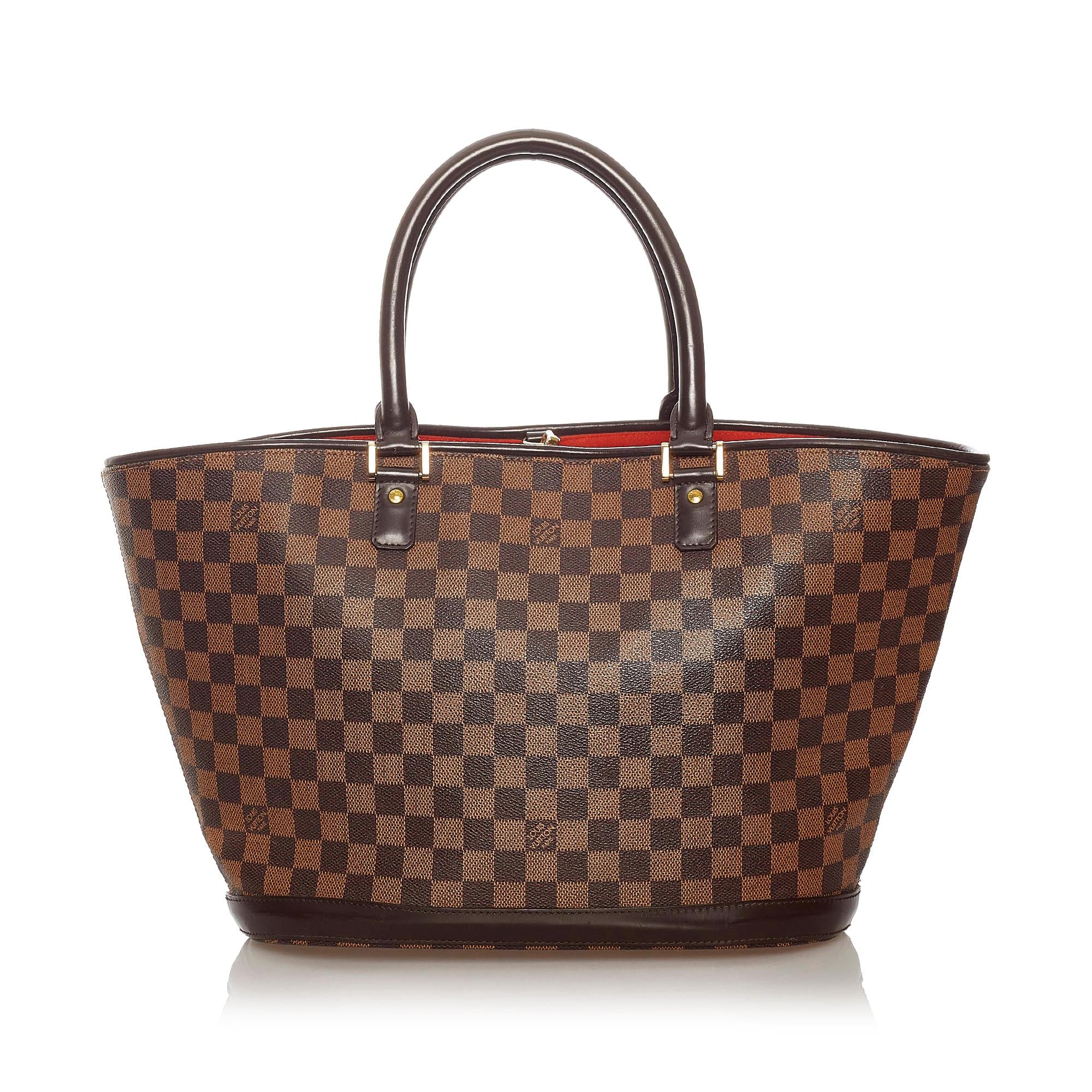 Louis Vuitton Damier Ebene Manosque GM (SHG-27770)