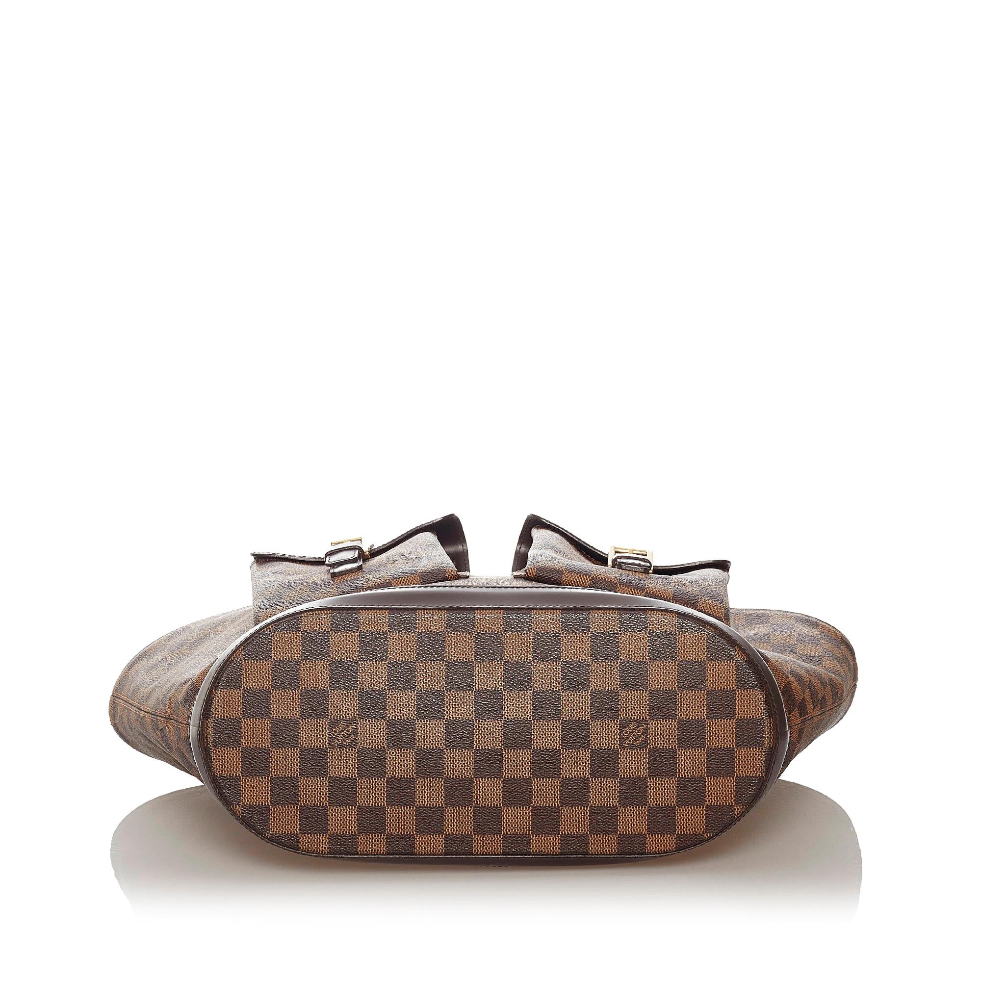 Louis Vuitton Damier Ebene Manosque GM (SHG-27770)