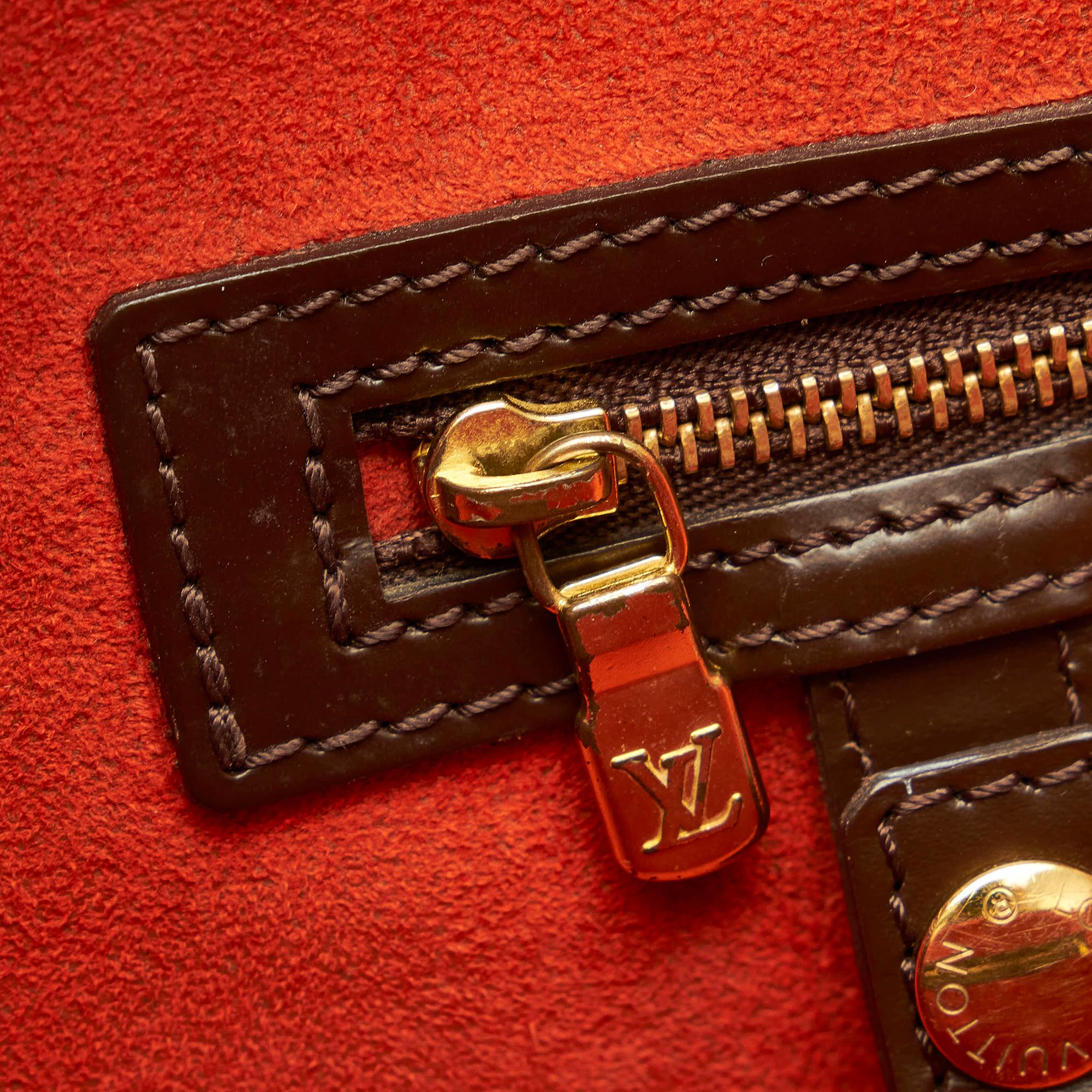 Louis Vuitton Damier Ebene Manosque GM (SHG-33586)