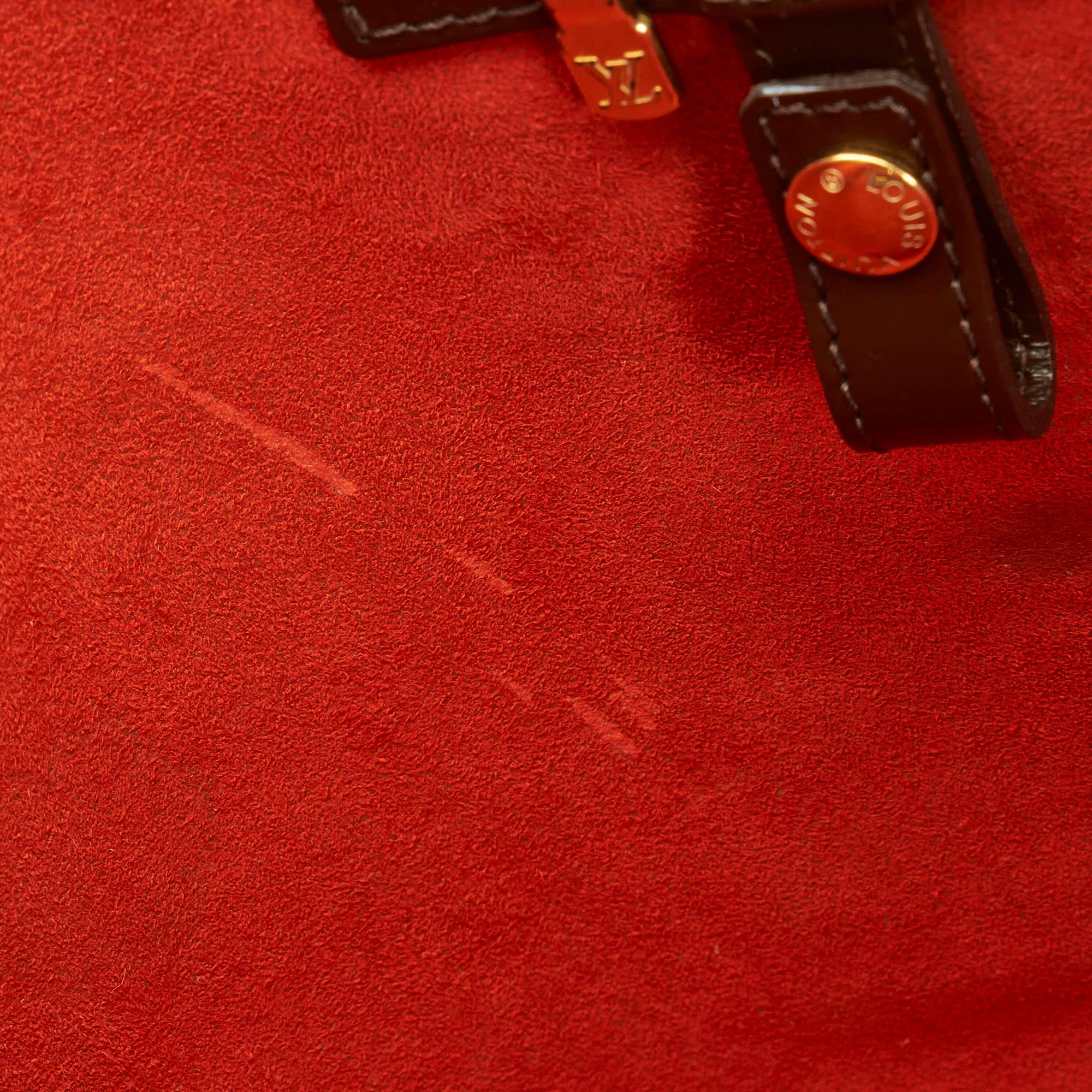 Louis Vuitton Damier Ebene Manosque GM (SHG-33586)