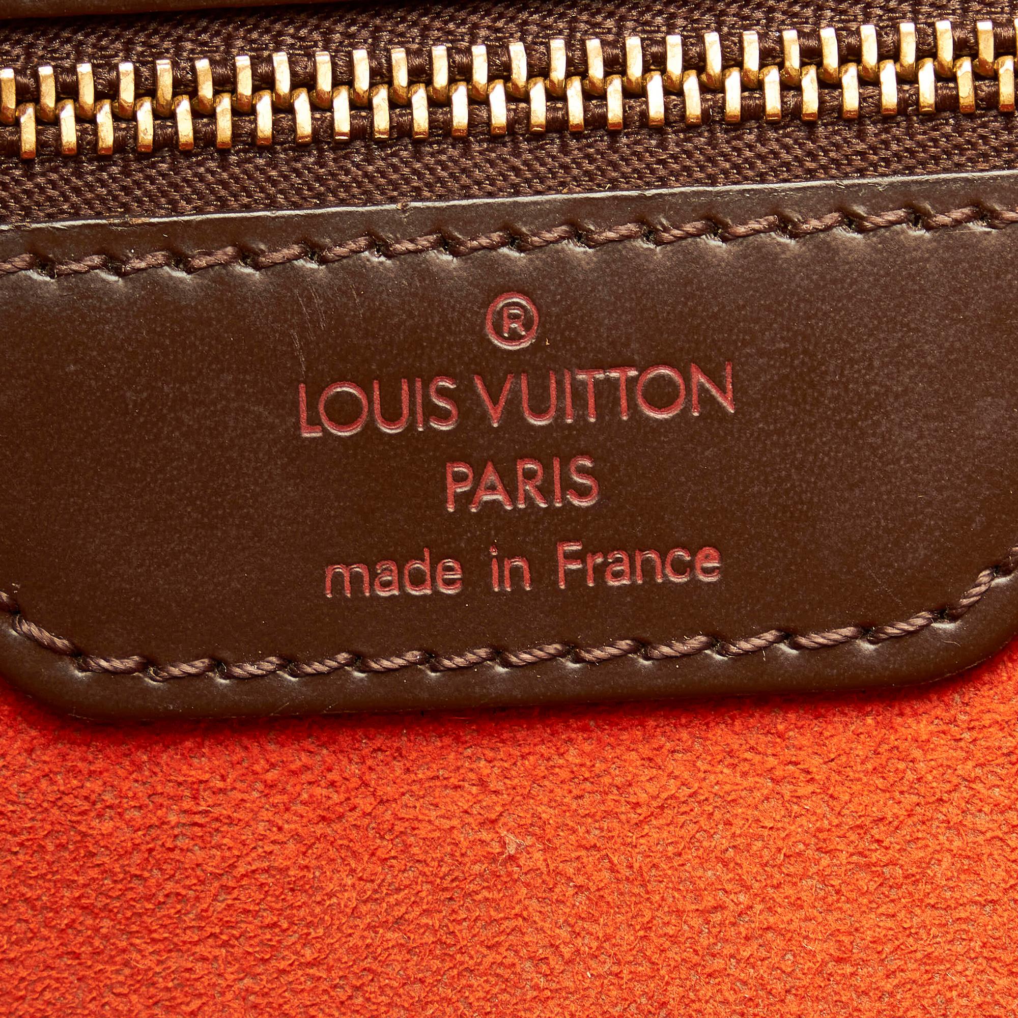 Louis Vuitton Damier Ebene Manosque GM (SHG-33586)