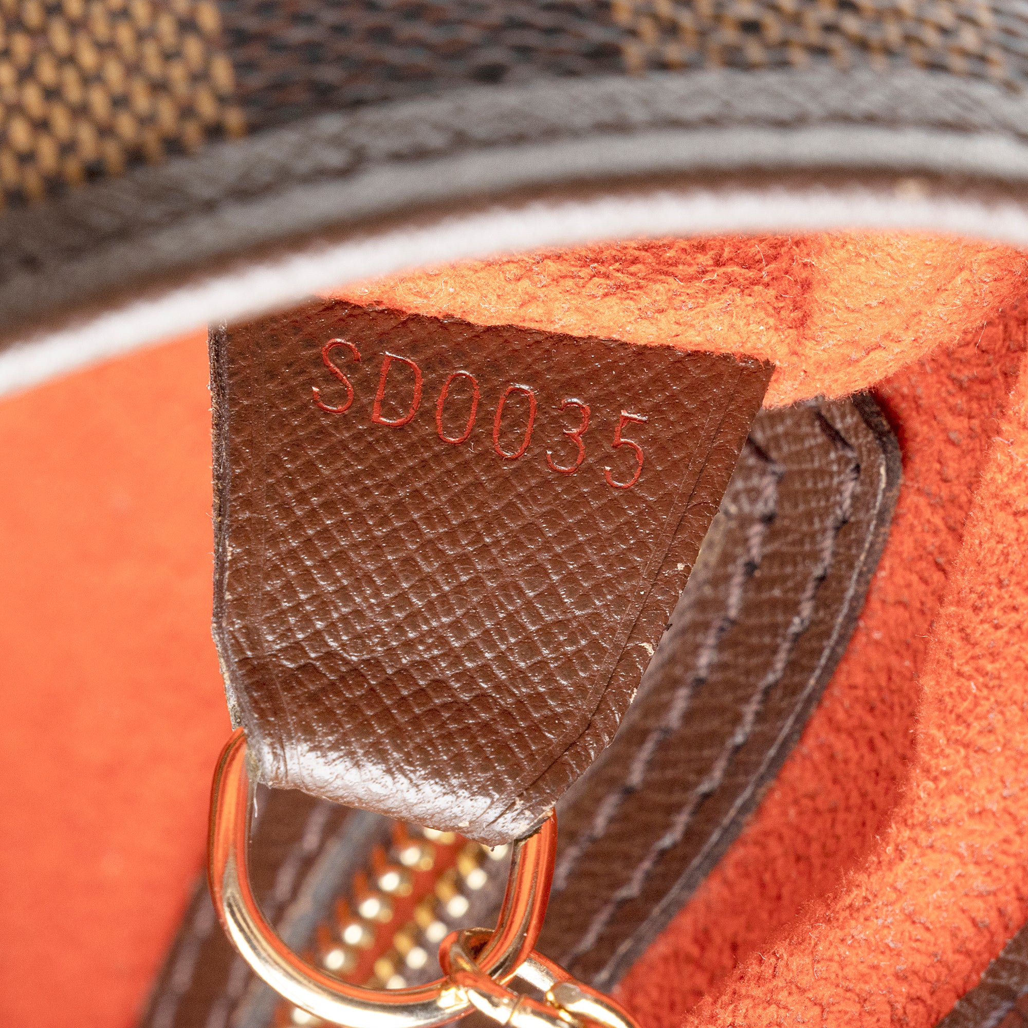 Louis Vuitton Damier Ebene Marais Bucket Tote (SHF-22212)