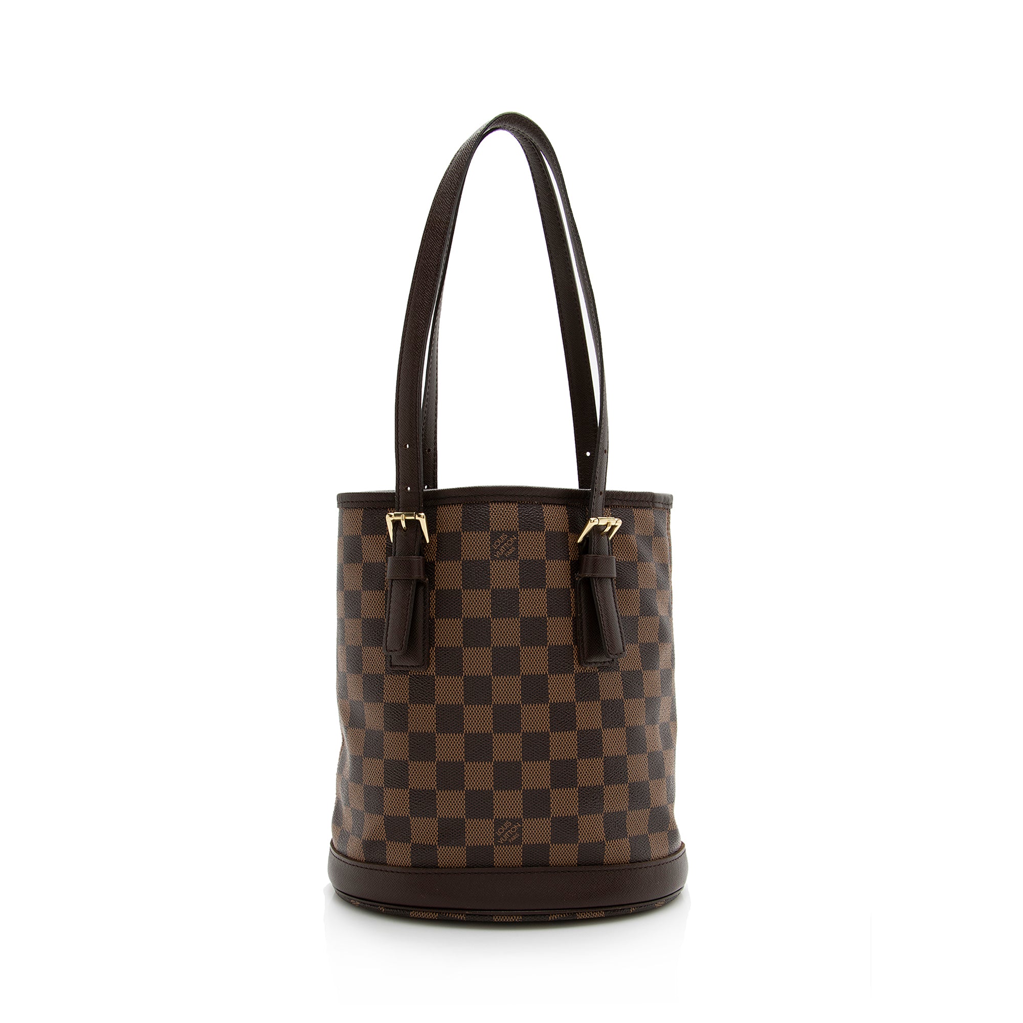 Louis Vuitton Damier Ebene Marais Bucket Tote (SHF-22212)