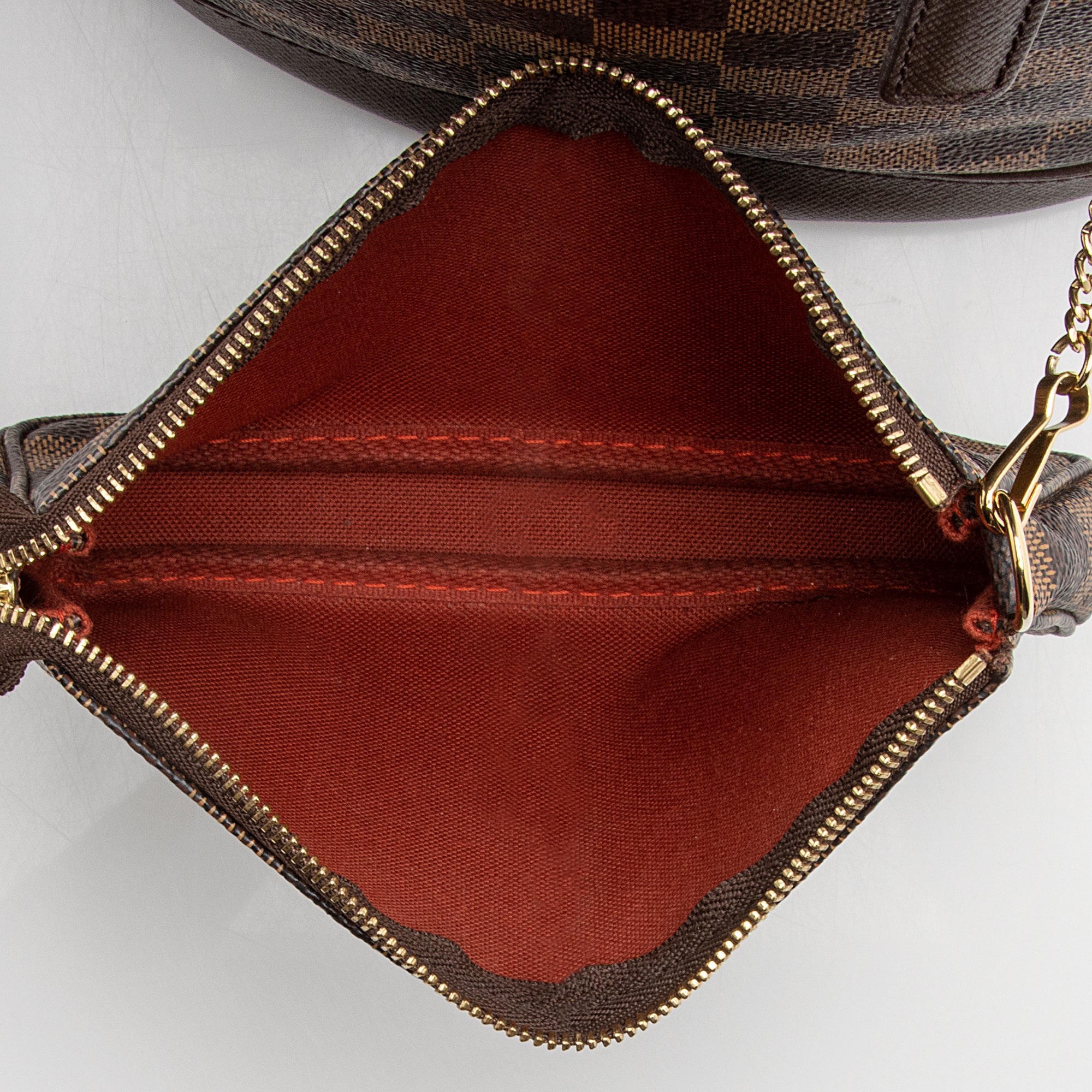 Louis Vuitton Damier Ebene Marais Bucket Tote (SHF-22212)