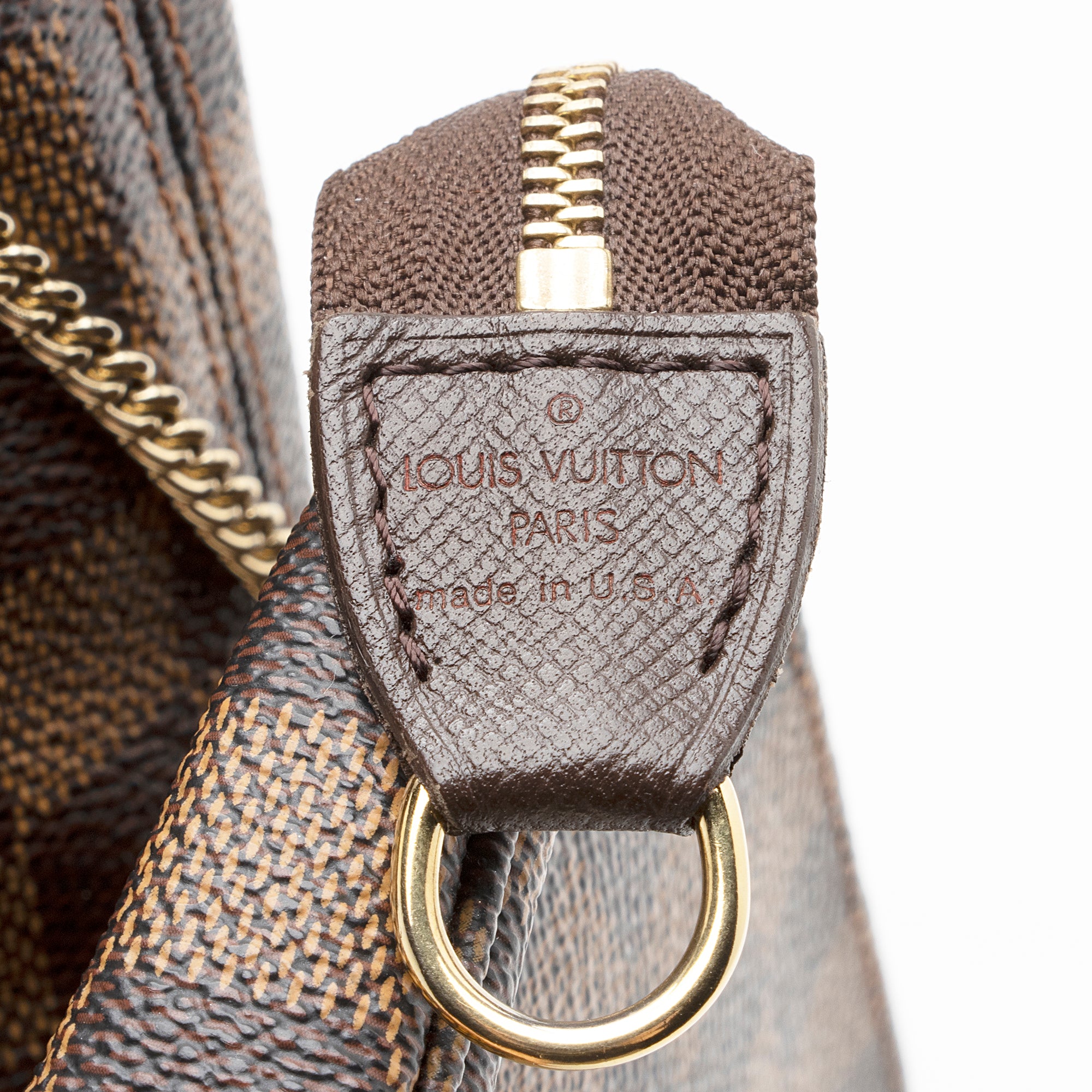 Louis Vuitton Damier Ebene Marais Bucket Tote (SHF-22212)