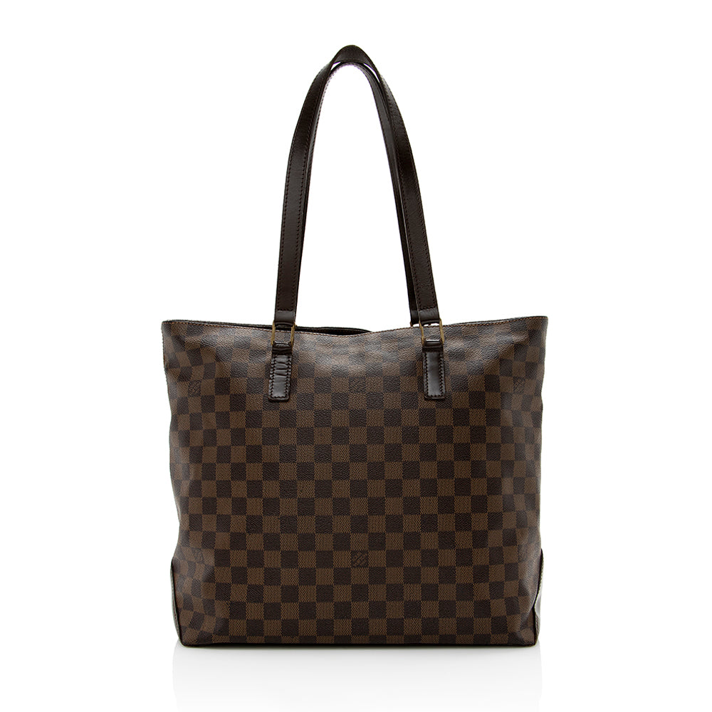Louis Vuitton Damier Ebene Mezzo Tote (SHF-15490)