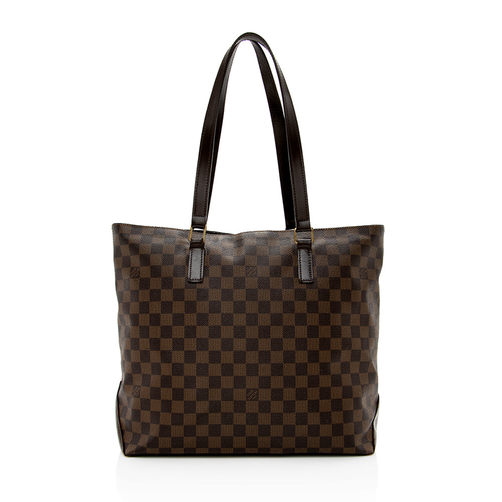 Louis Vuitton Damier Ebene Mezzo Tote (SHF-15490)