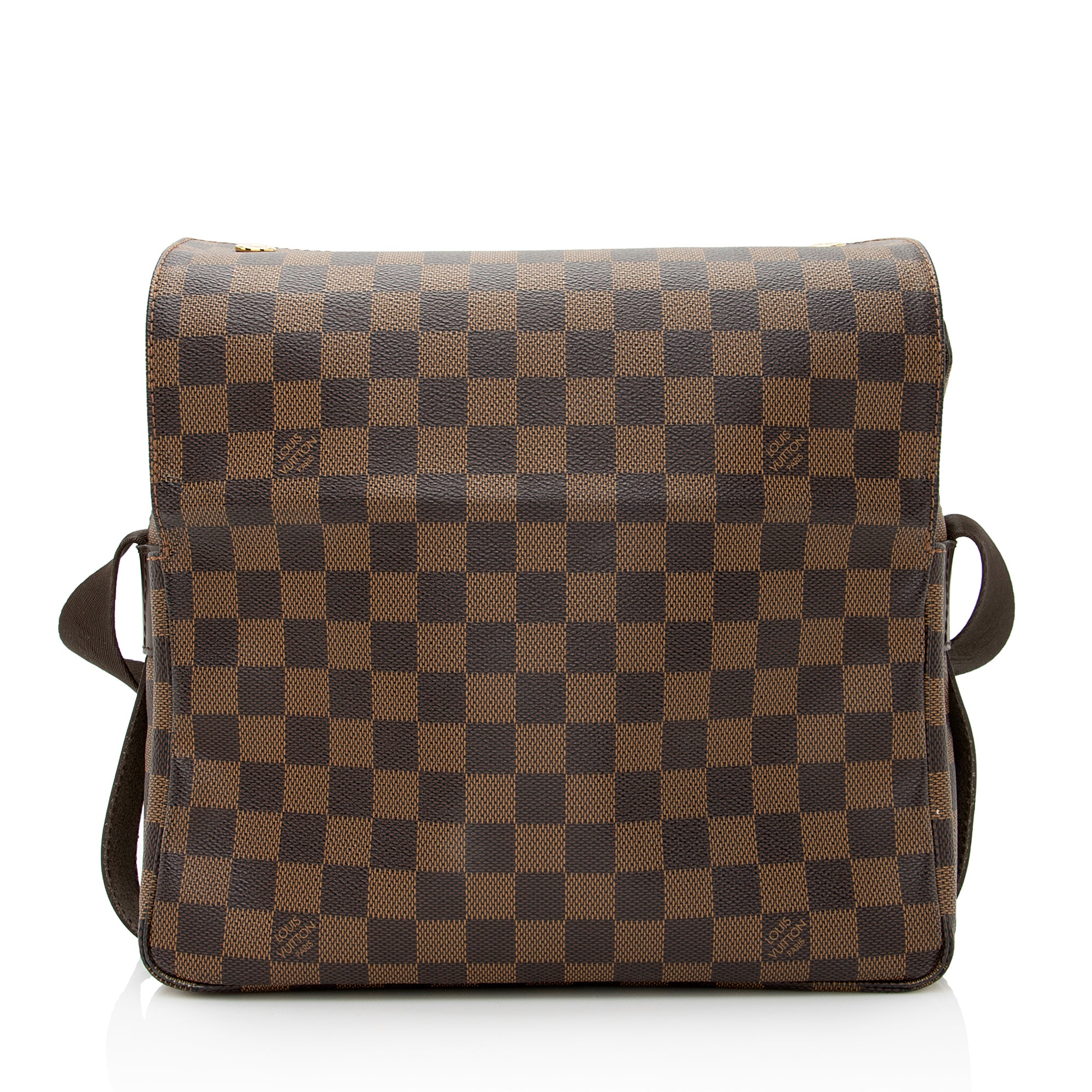 Louis Vuitton Damier Ebene Naviglio Messenger Bag (SHF-22595)