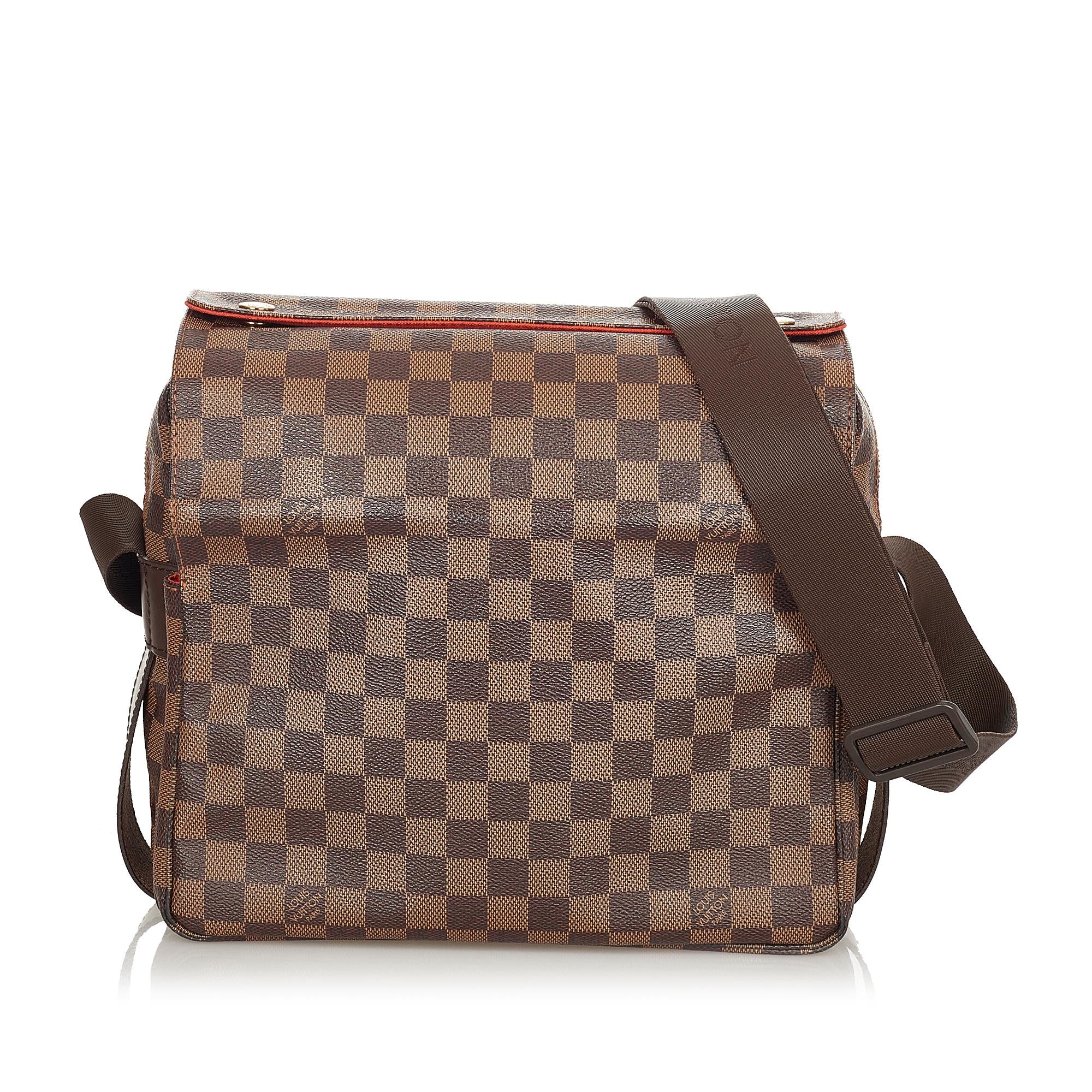 Louis Vuitton Damier Ebene Naviglio (SHG-24248)