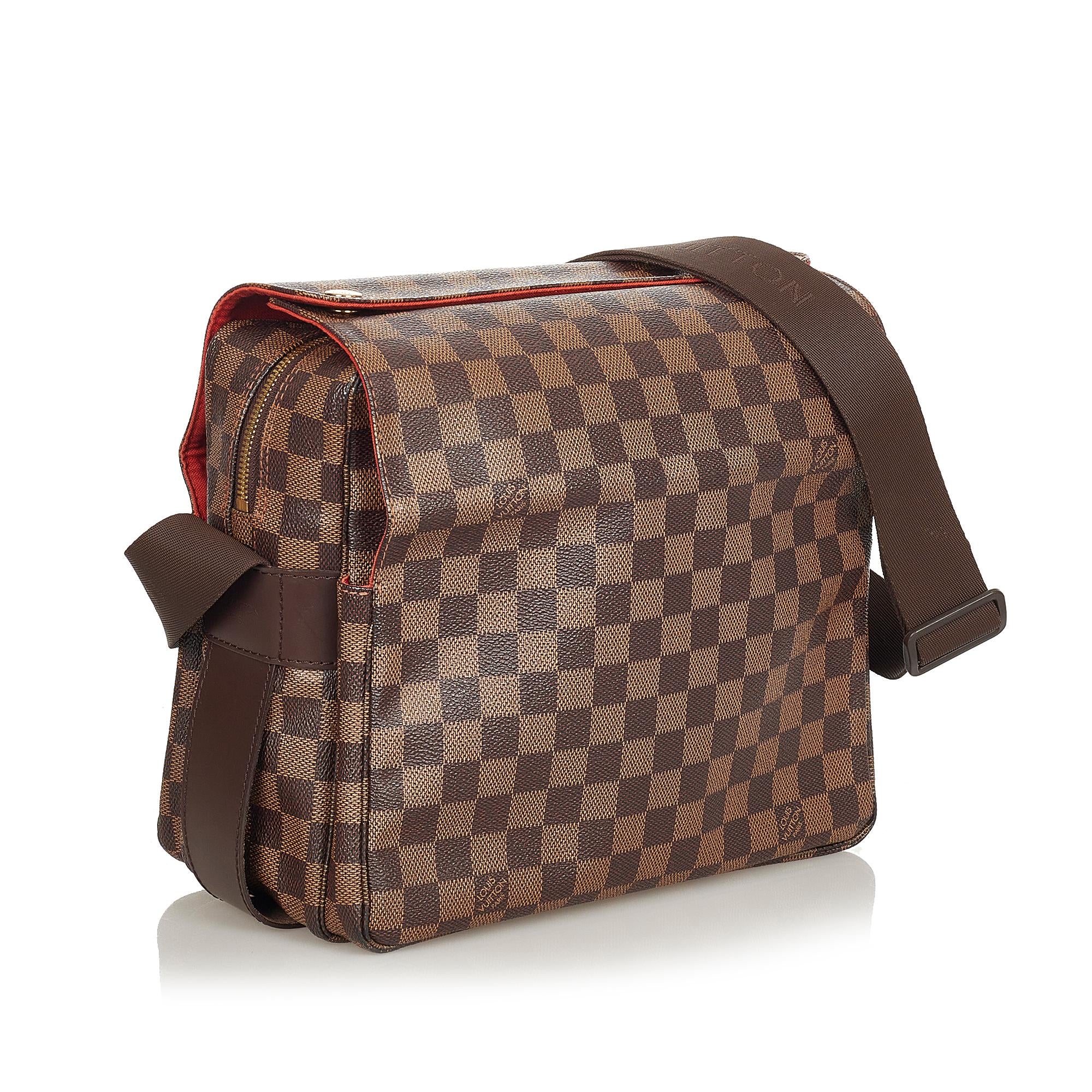 Louis Vuitton Damier Ebene Naviglio (SHG-24248)