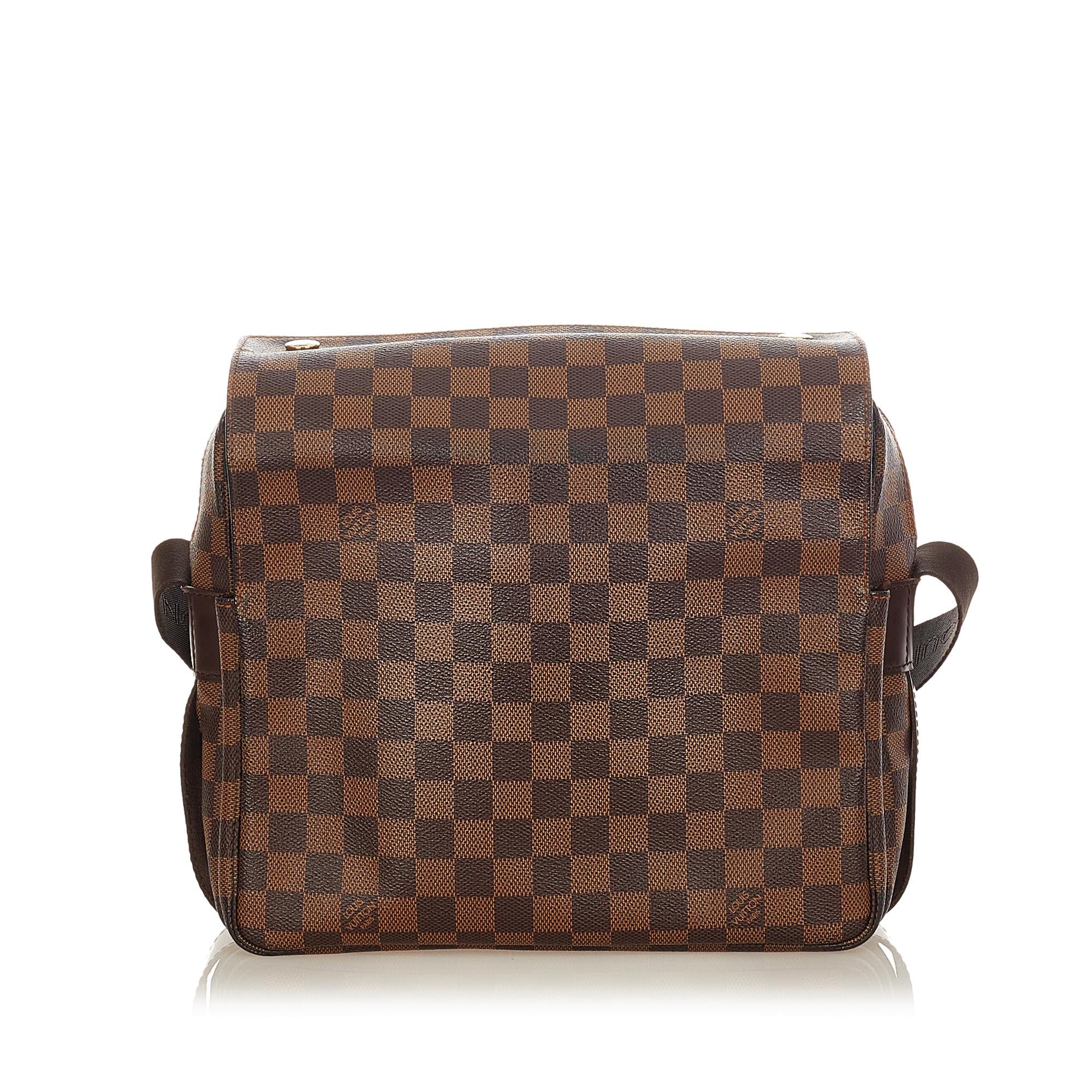 Louis Vuitton Damier Ebene Naviglio (SHG-25541)