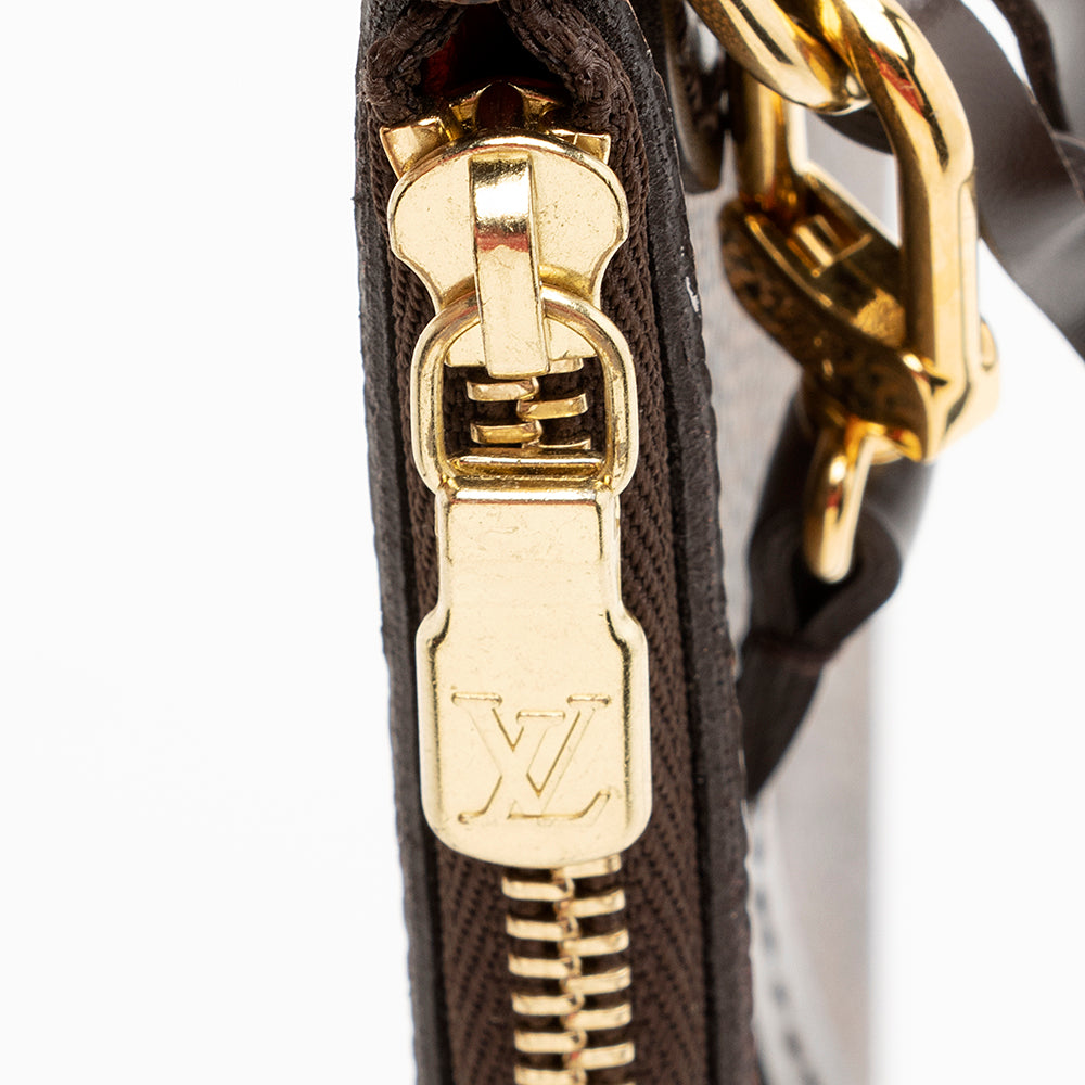 Louis Vuitton Damier Ebene Neverfull GM Pochette (SHF-20602)