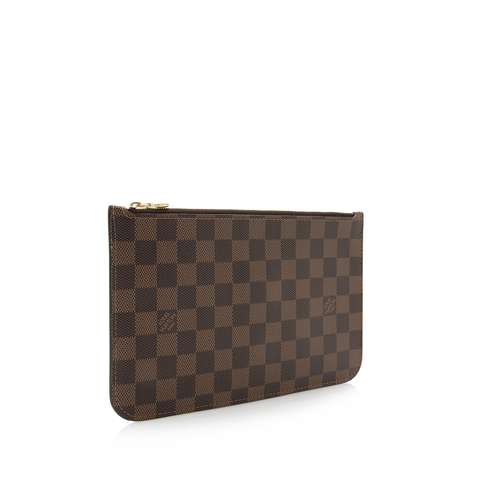 Louis Vuitton Damier Ebene Neverfull GM Pochette (SHF-23505)