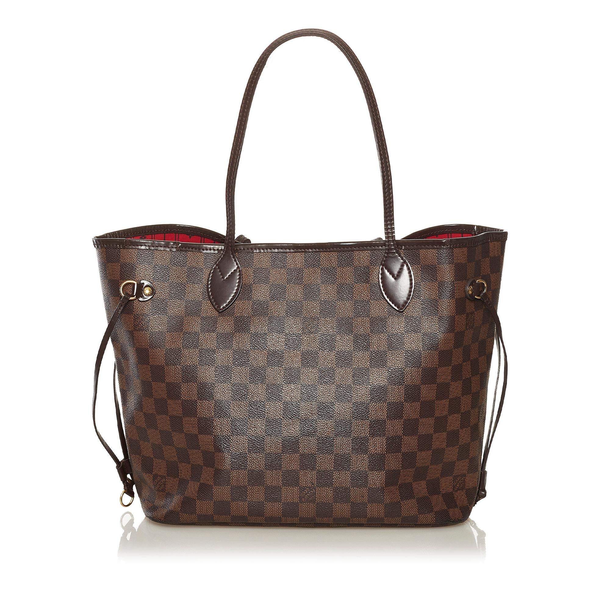 Louis Vuitton Damier Ebene Neverfull GM (SHG-34580)