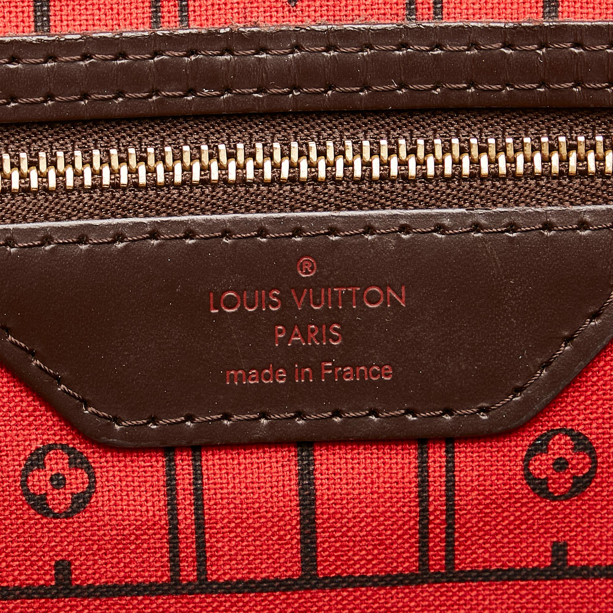 Louis Vuitton Damier Ebene Neverfull GM (SHG-34580)
