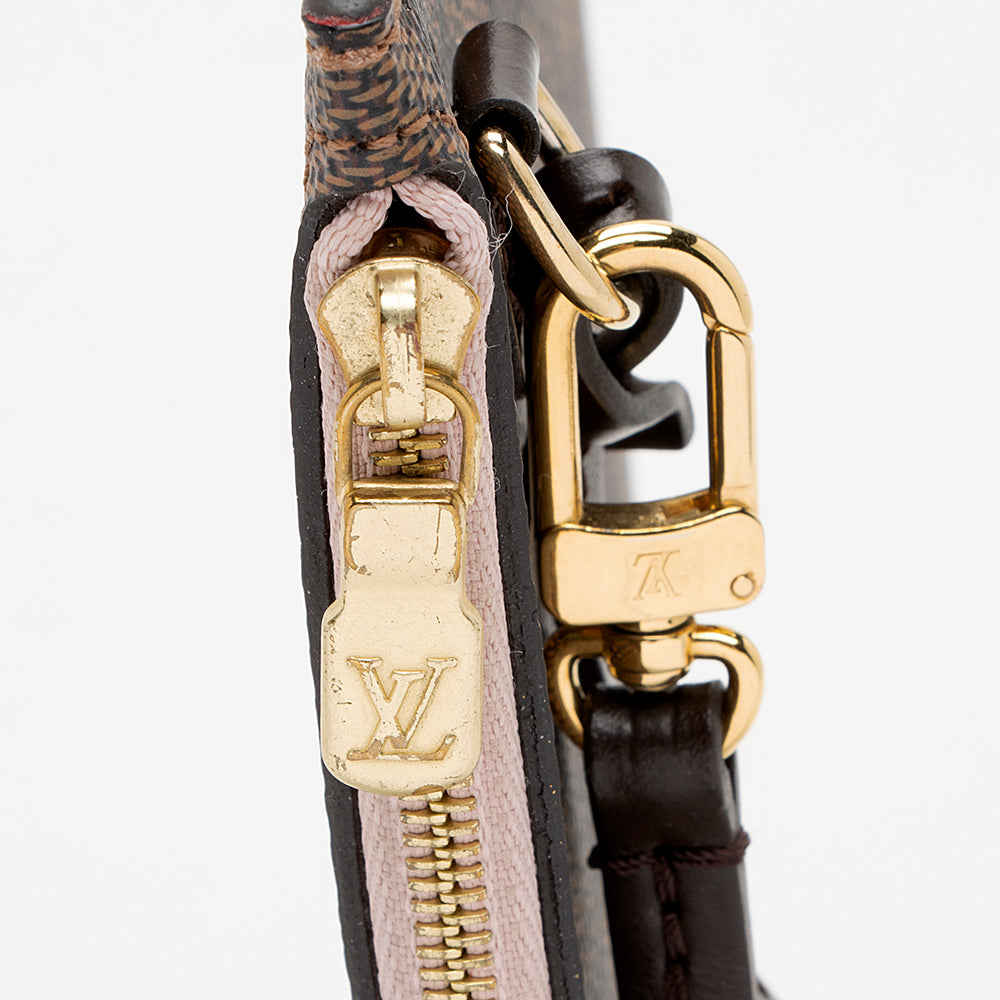 Louis Vuitton Damier Ebene Neverfull MM Pochette (SHF-19212)