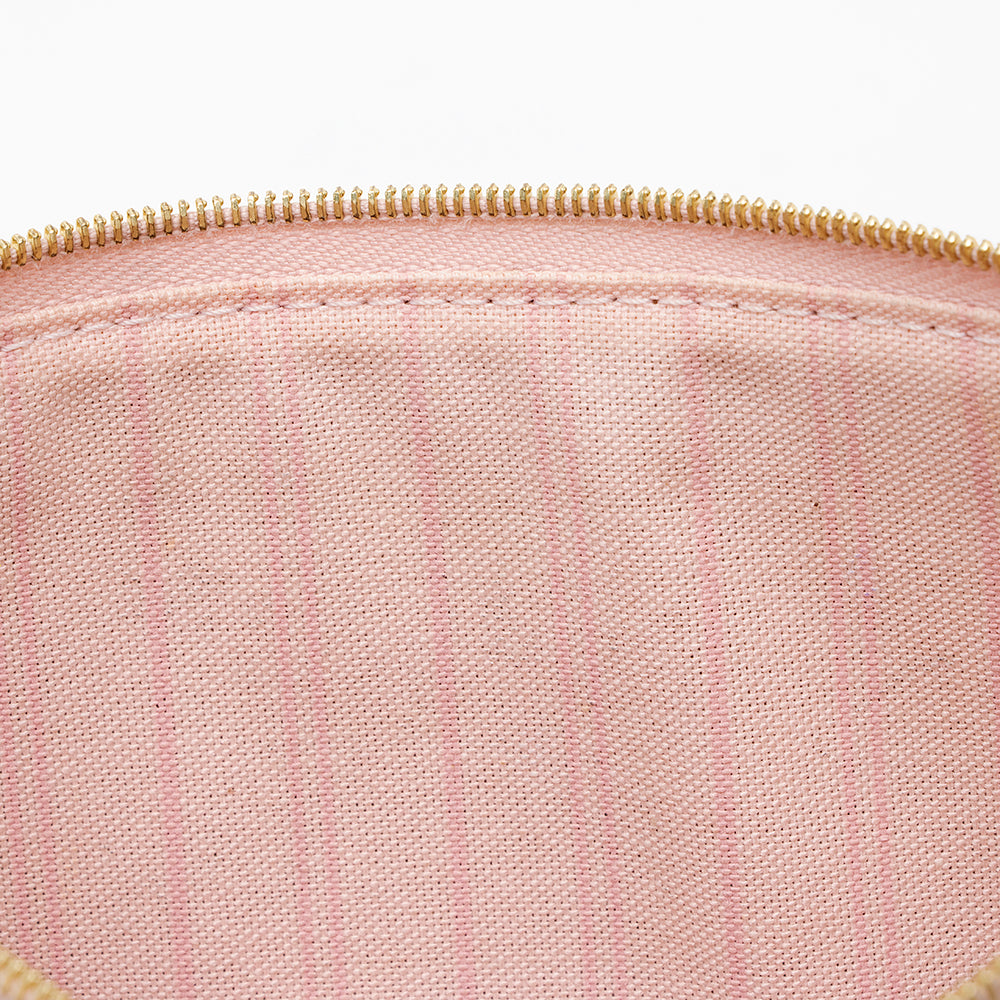 Louis Vuitton Damier Ebene Neverfull MM Pochette (SHF-19212)