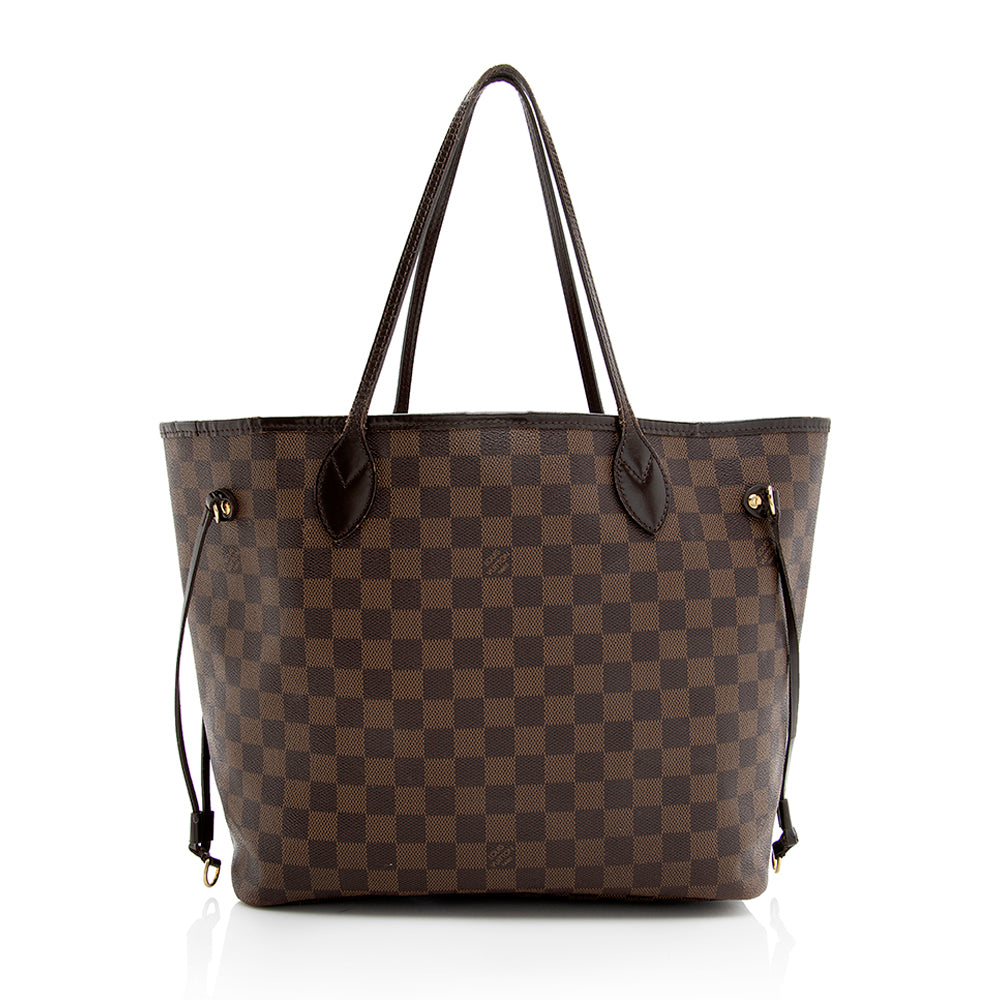 Louis Vuitton Damier Ebene Neverfull MM Tote - FINAL SALE (SHF-19520)