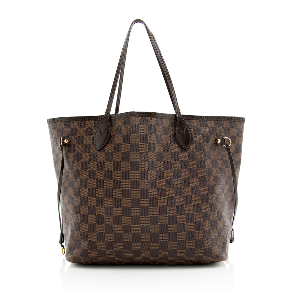 Louis Vuitton Damier Ebene Neverfull MM Tote - FINAL SALE (SHF-19520)