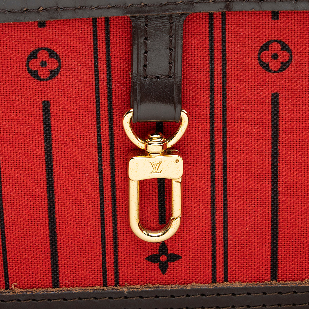 Louis Vuitton Damier Ebene Neverfull MM Tote (SHF-18881)