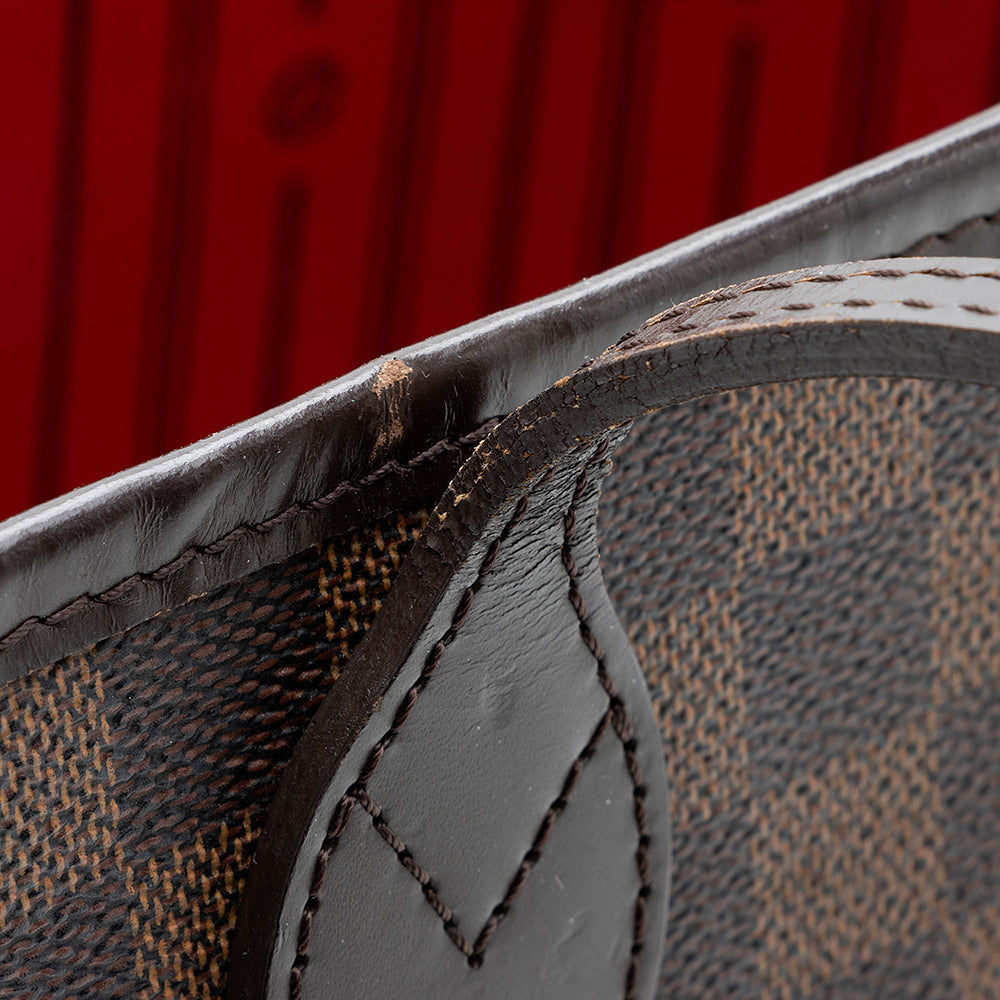 Louis Vuitton Damier Ebene Neverfull MM Tote (SHF-18881)