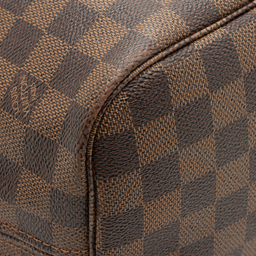 Louis Vuitton Damier Ebene Neverfull MM Tote (SHF-18881)