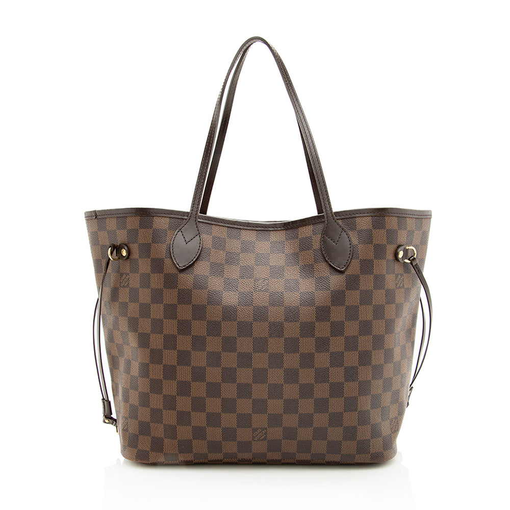 Louis Vuitton Damier Ebene Neverfull MM Tote (SHF-18881)