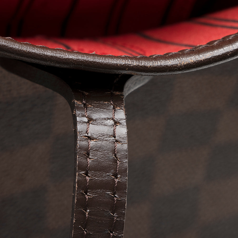 Louis Vuitton Damier Ebene Neverfull MM Tote (SHF-20010)