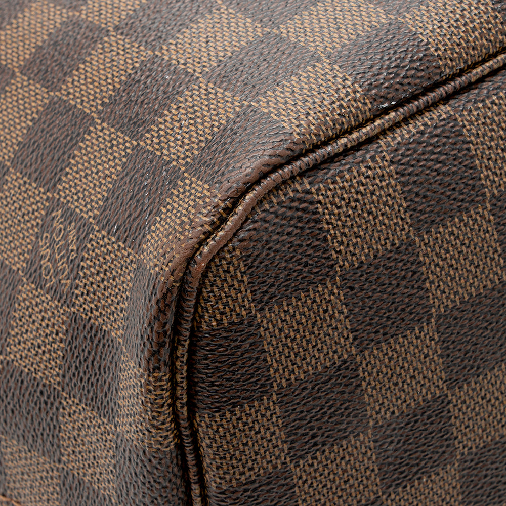 Louis Vuitton Damier Ebene Neverfull MM Tote (SHF-19052)