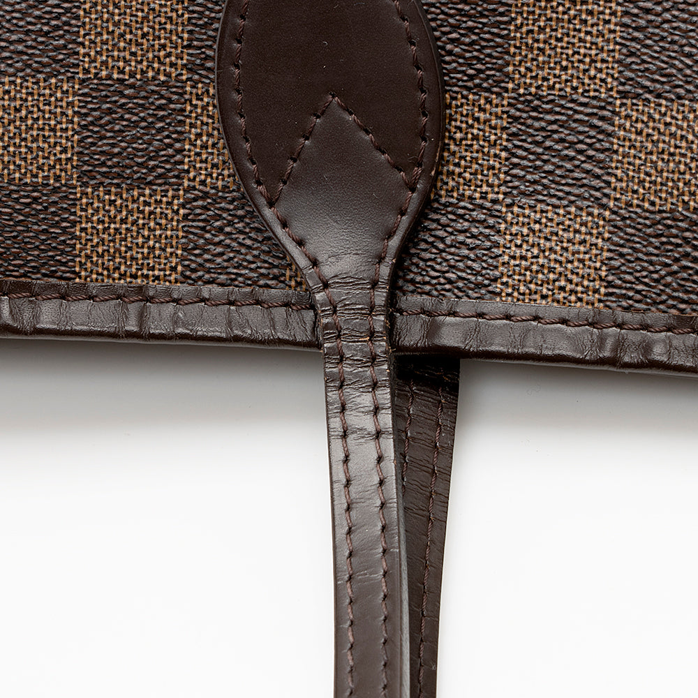 Louis Vuitton Damier Ebene Neverfull MM Tote (SHF-19052)