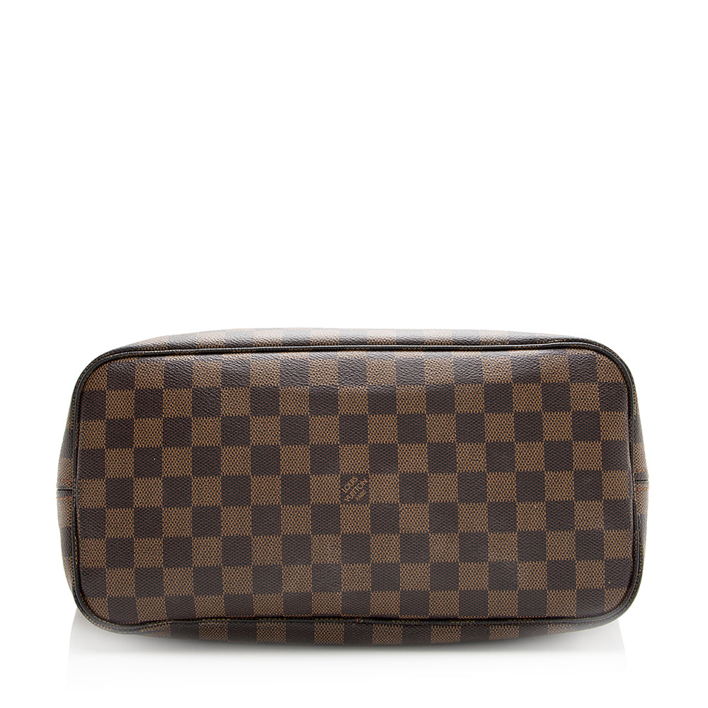 Louis Vuitton Damier Ebene Neverfull MM Tote (SHF-20388)