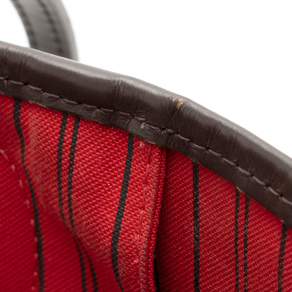 Louis Vuitton Damier Ebene Neverfull MM Tote (SHF-20388)