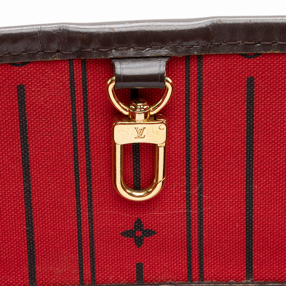 Louis Vuitton Damier Ebene Neverfull PM Tote (SHF-20385)