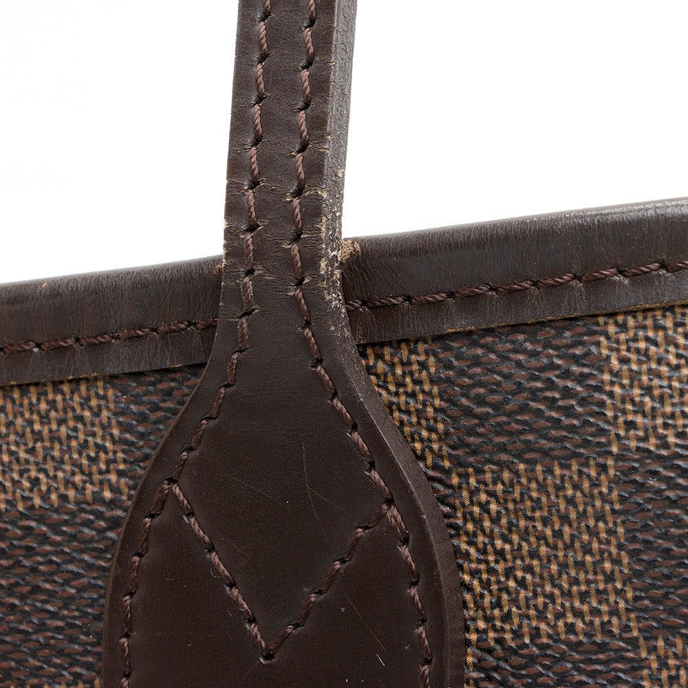 Louis Vuitton Damier Ebene Neverfull PM Tote (SHF-20385)