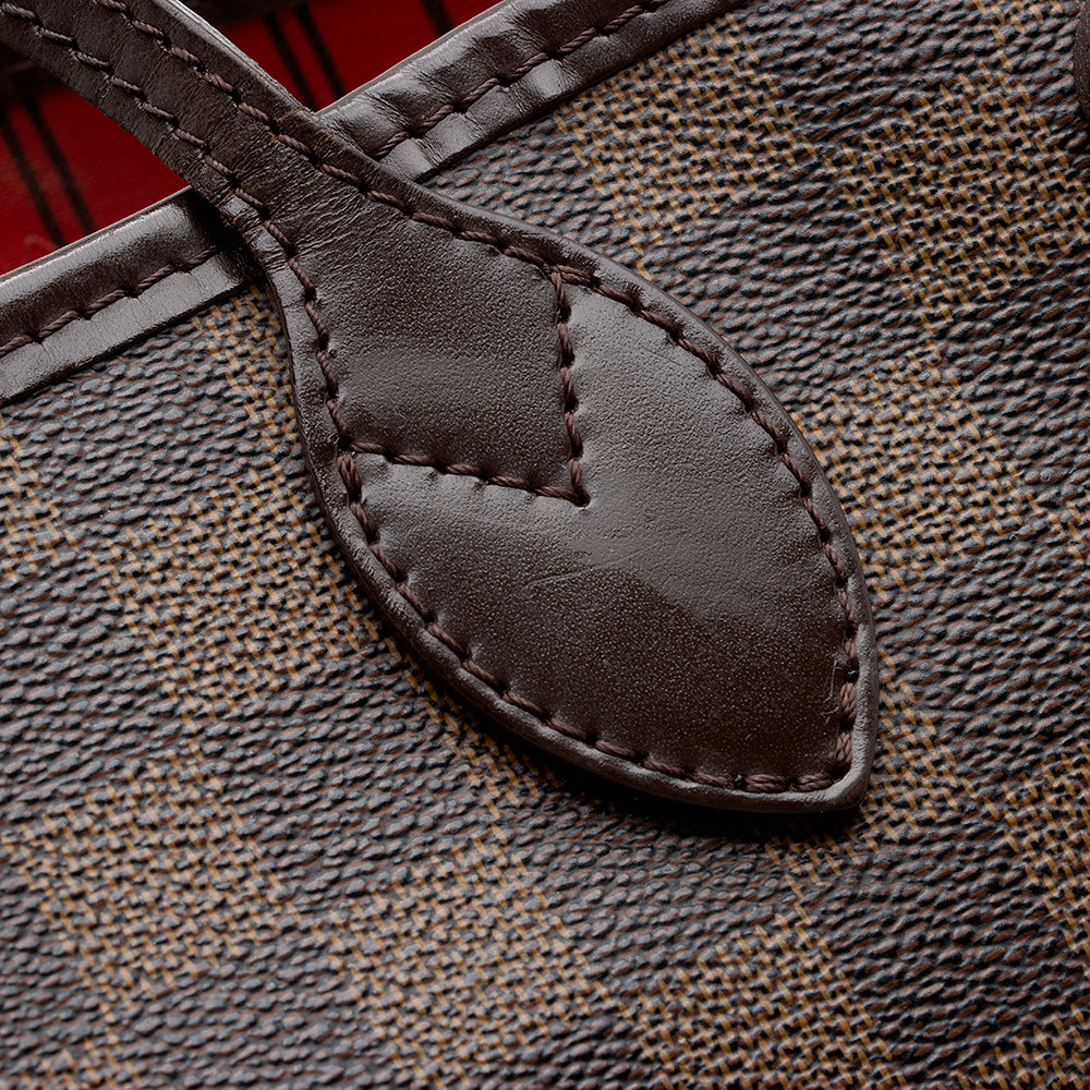 Louis Vuitton Damier Ebene Neverfull PM Tote (SHF-21929)
